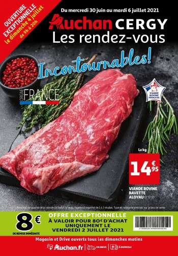 Catalogue Auchan - 30.06.2021 - 06.07.2021.