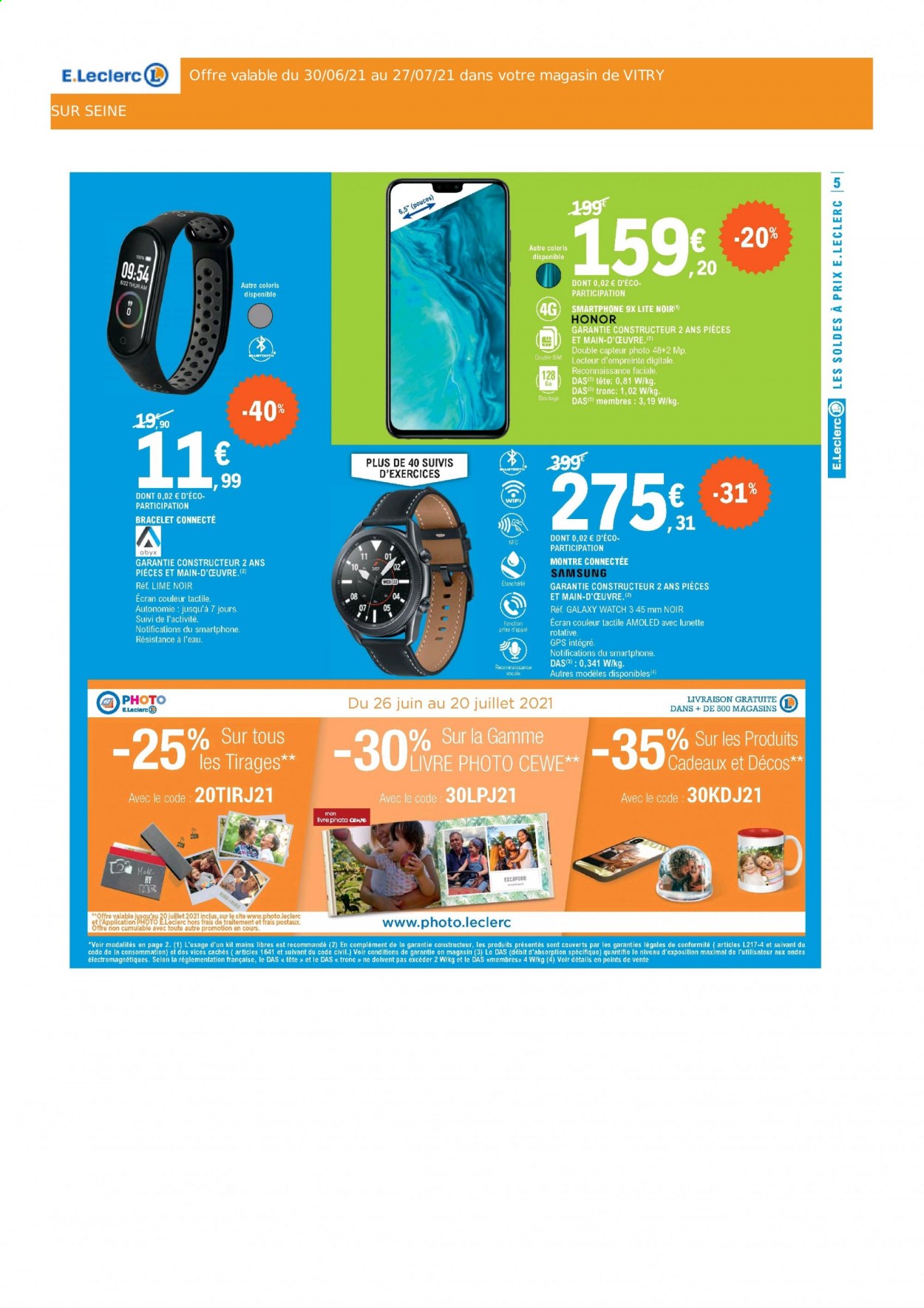 Catalogue E.Leclerc - 30/06/2021 - 27/07/2021. Page 5