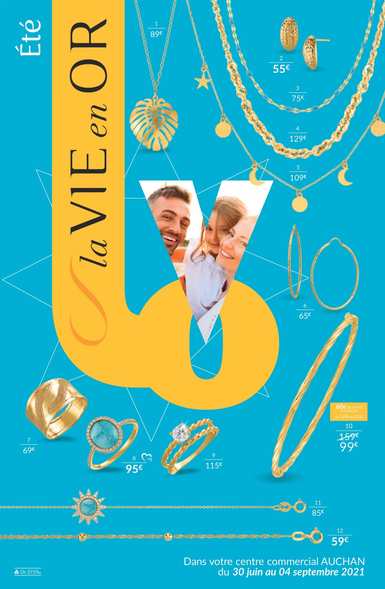 Catalogue Auchan - 30/06/2021 - 04/09/2021. Page 1