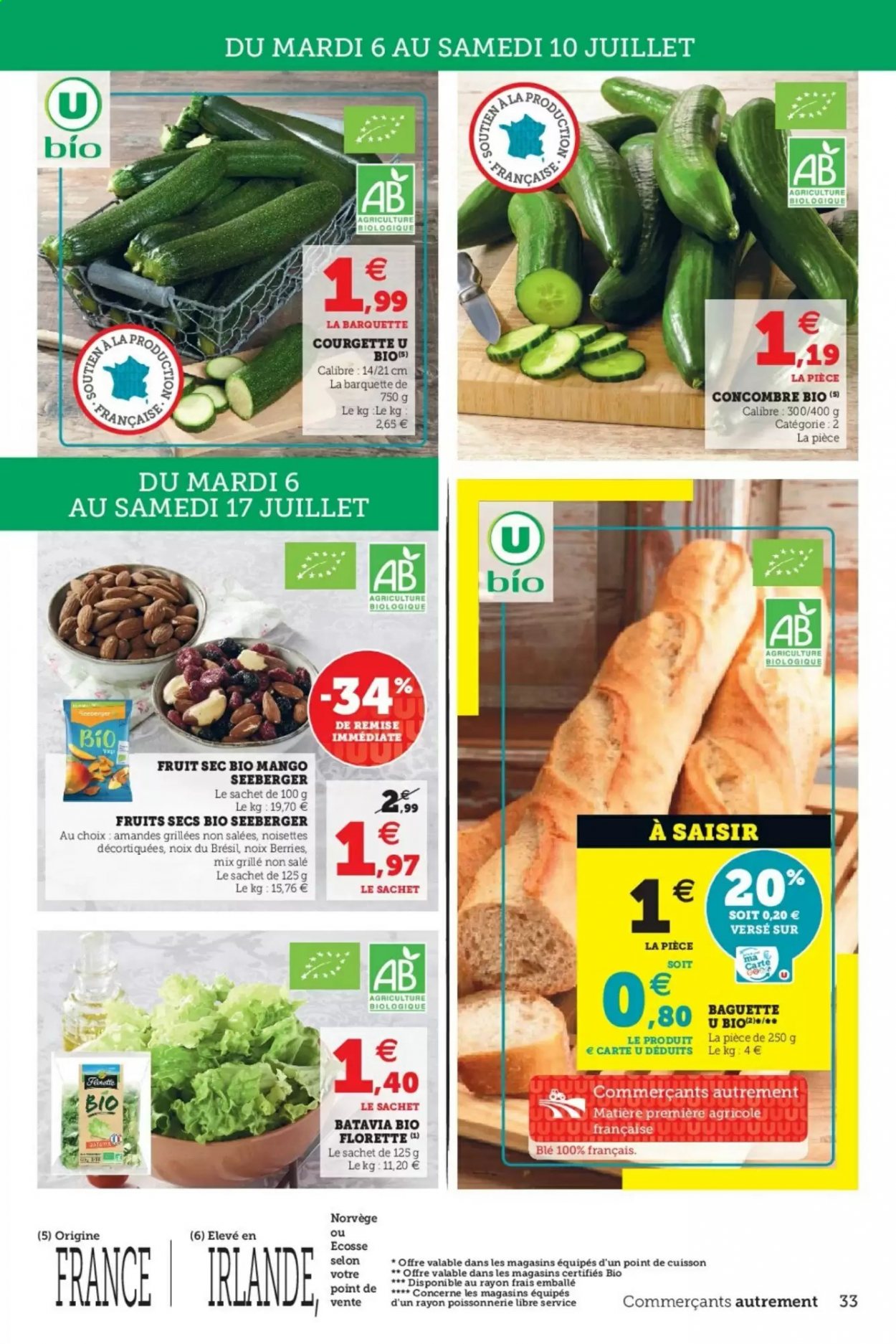 Catalogue SUPER U - 06/07/2021 - 17/07/2021. Page 33
