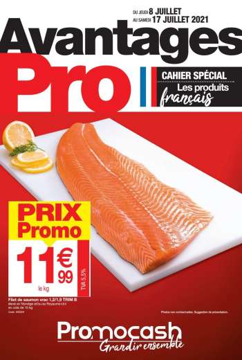 Catalogue Promocash - 08.07.2021 - 17.07.2021.