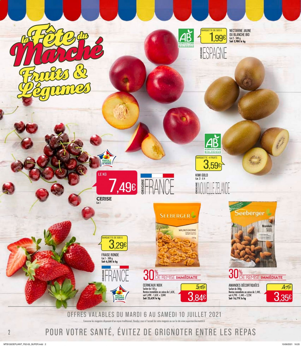 Catalogue Supermarché Match - 06/07/2021 - 11/07/2021. Page 2