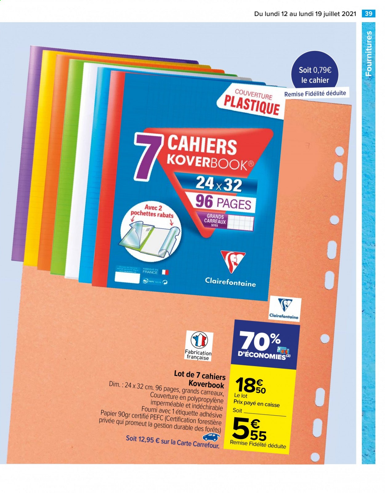 Catalogue Carrefour Hypermarchés - 12/07/2021 - 19/07/2021. Page 43
