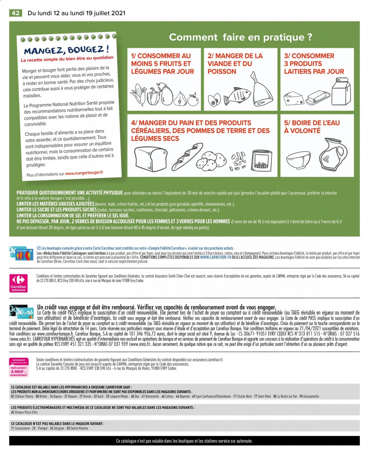Catalogue Carrefour Hypermarchés - 12/07/2021 - 19/07/2021. Page 46