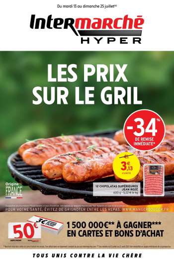 Catalogue Intermarché Hyper - 13.07.2021 - 25.07.2021.