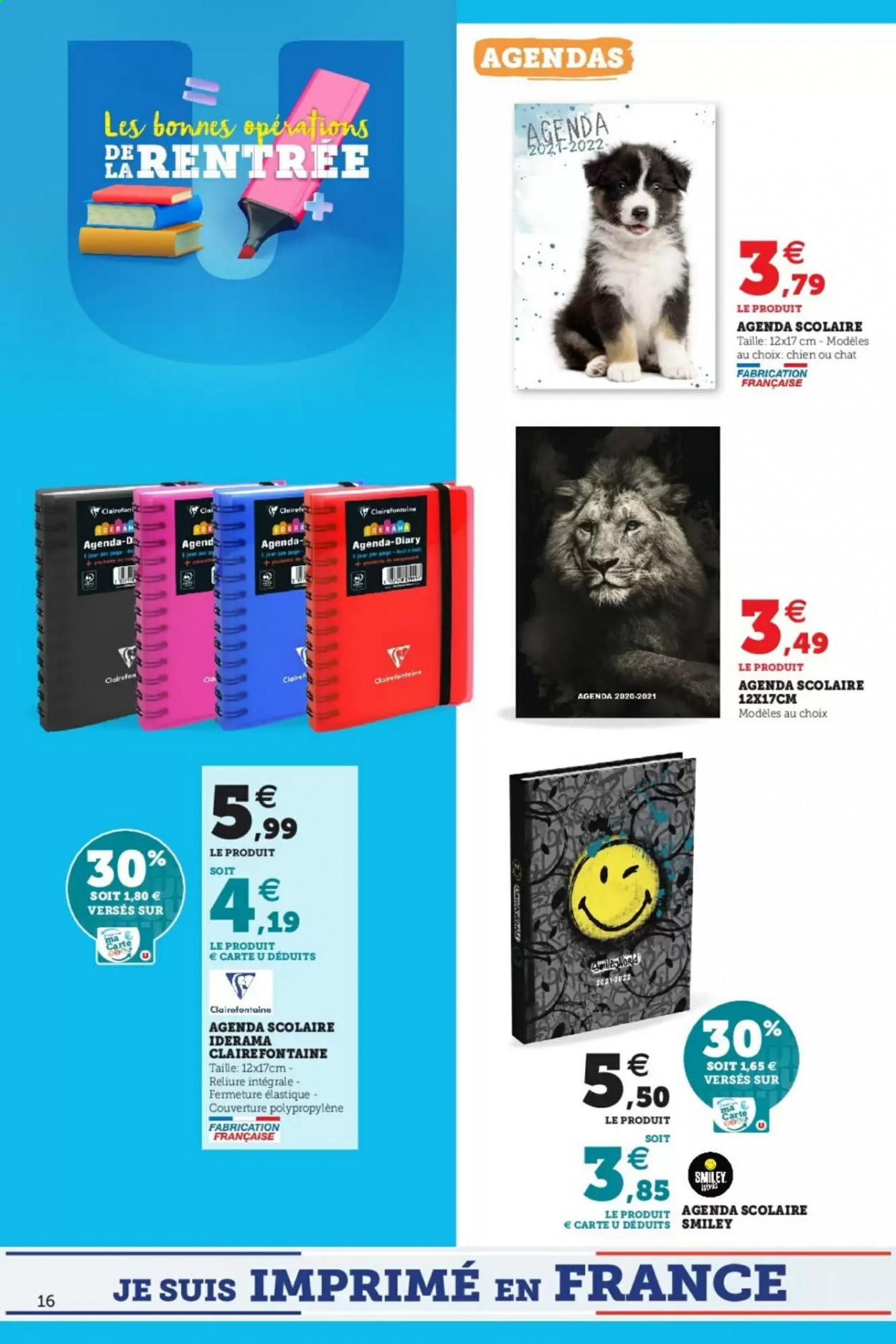 Catalogue SUPER U - 13/07/2021 - 31/07/2021. Page 16