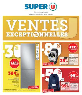 Catalogue SUPER U - 14.07.2021 - 27.07.2021.