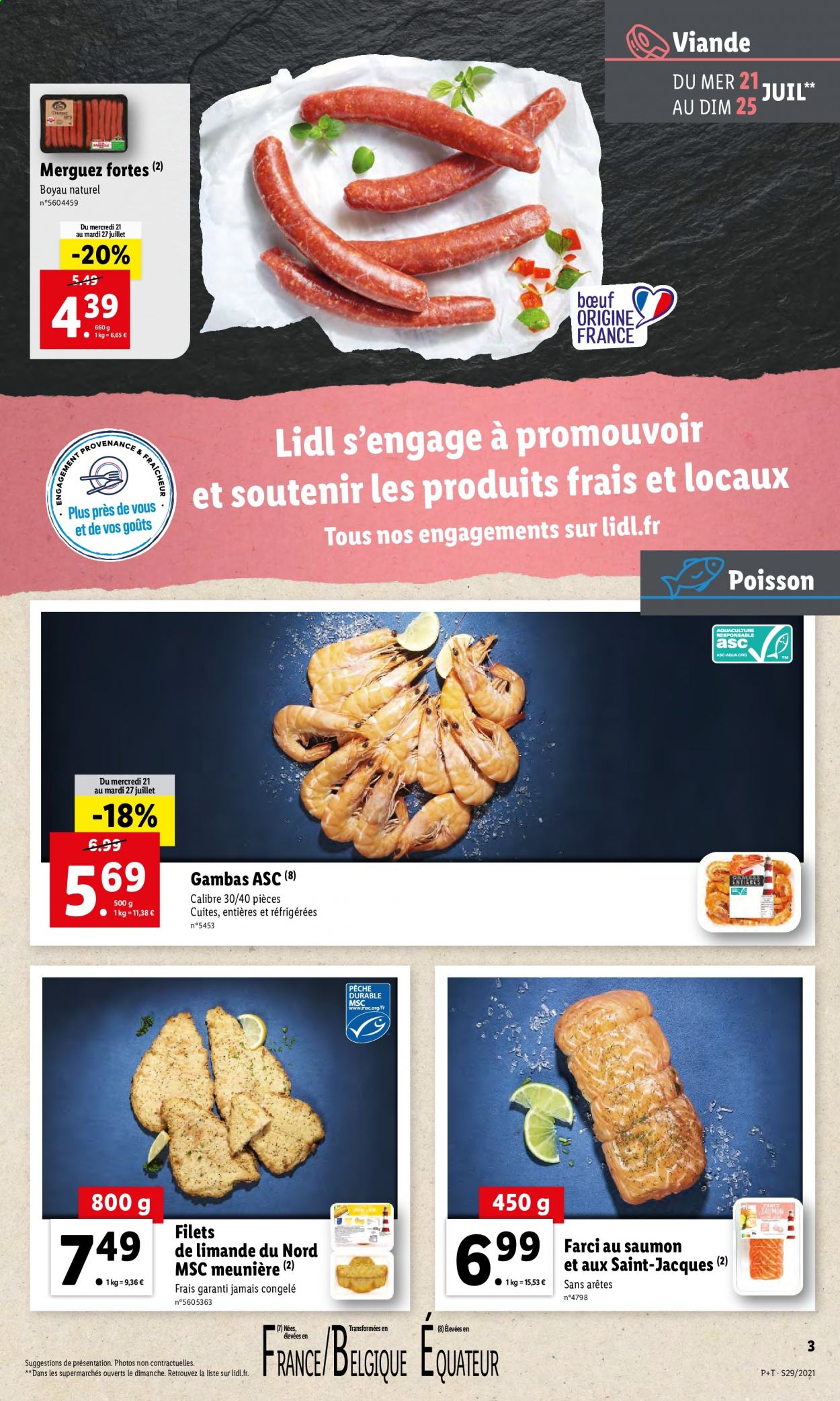Catalogue Lidl - 21/07/2021 - 27/07/2021. Page 3