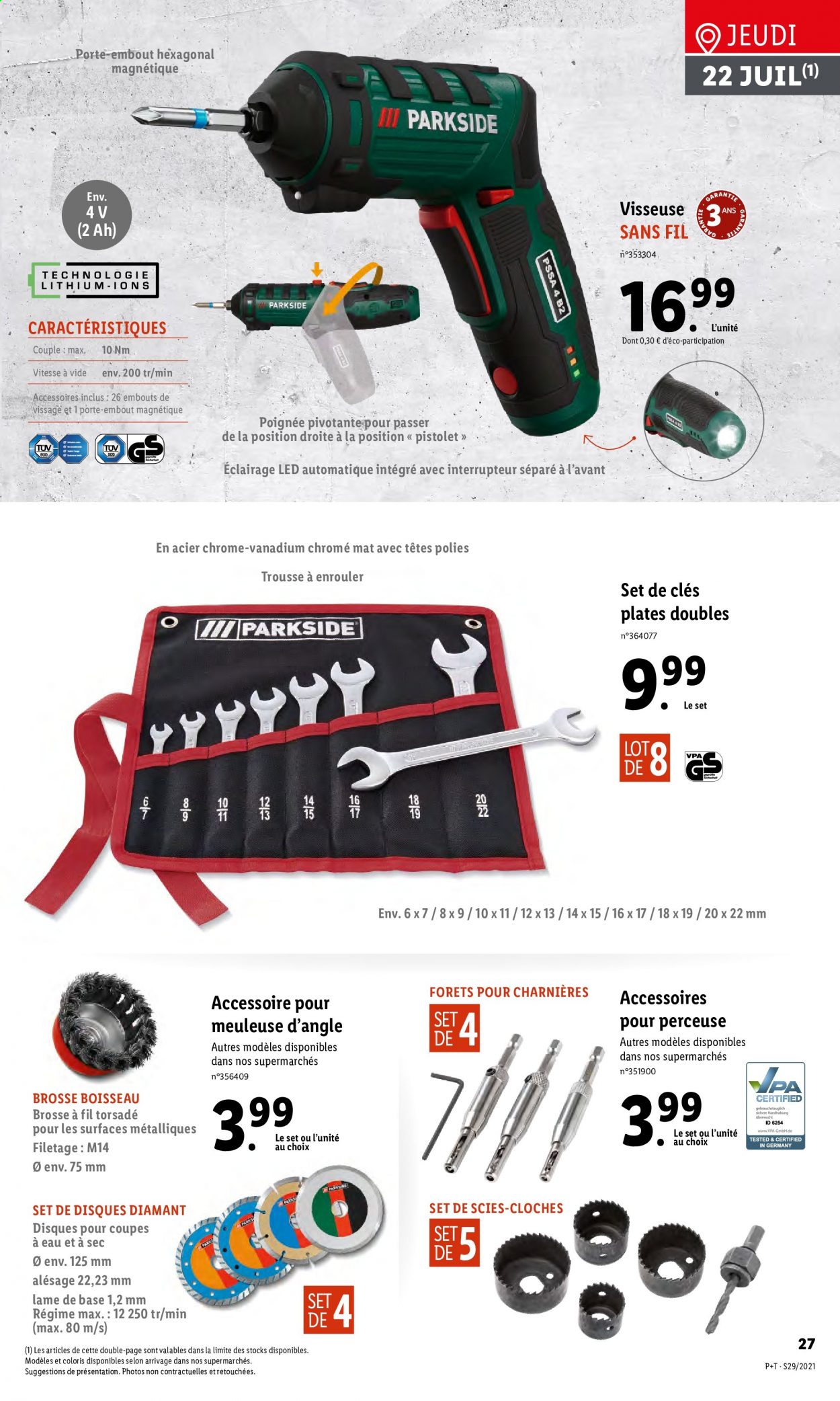 Catalogue Lidl - 21/07/2021 - 27/07/2021. Page 31