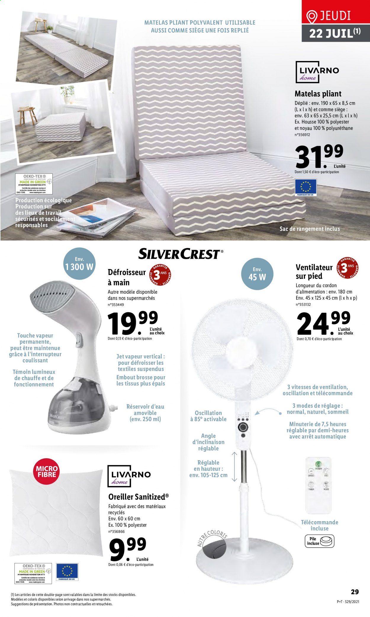Catalogue Lidl - 21/07/2021 - 27/07/2021. Page 33