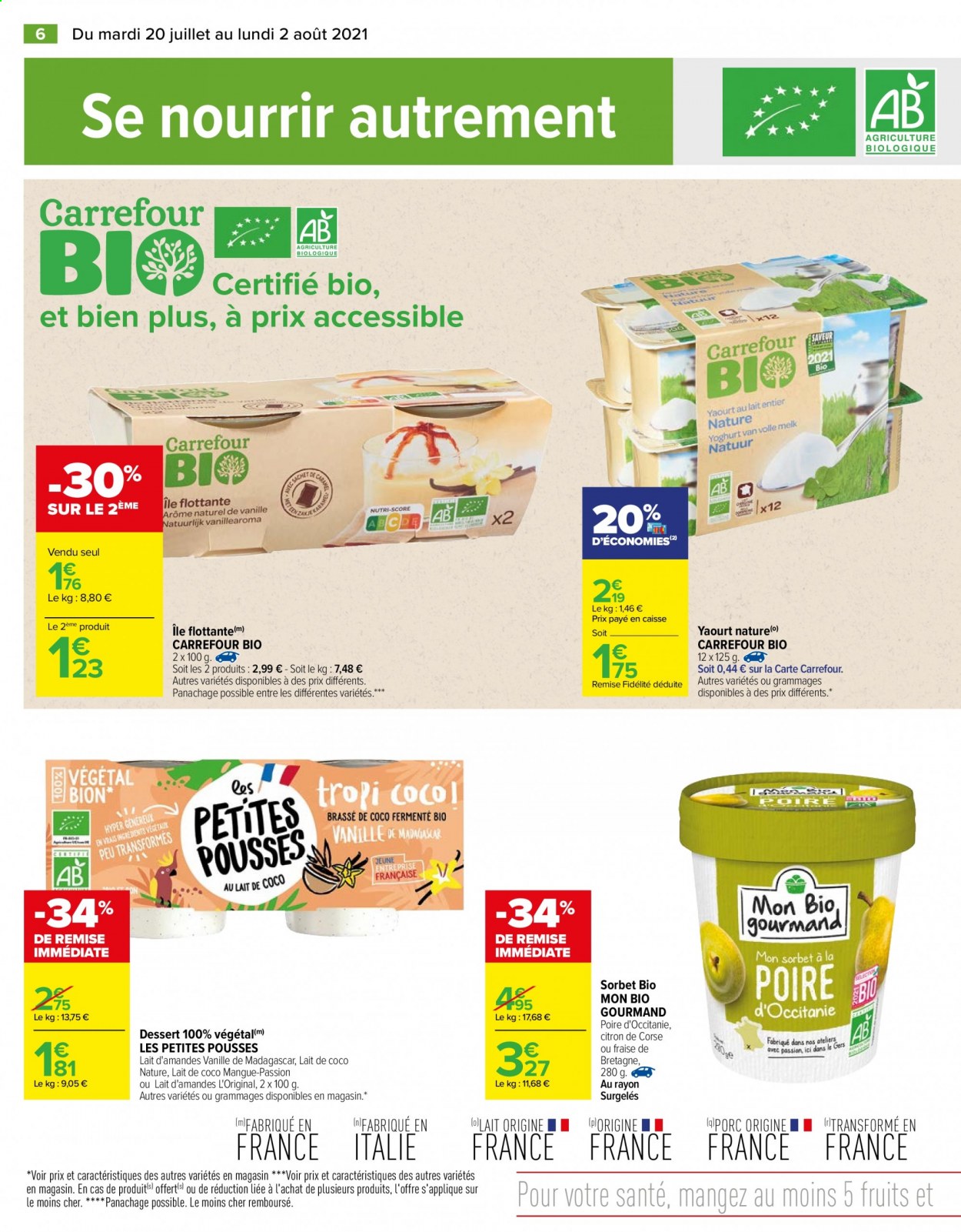 Catalogue Carrefour Hypermarchés - 20/07/2021 - 02/08/2021. Page 6