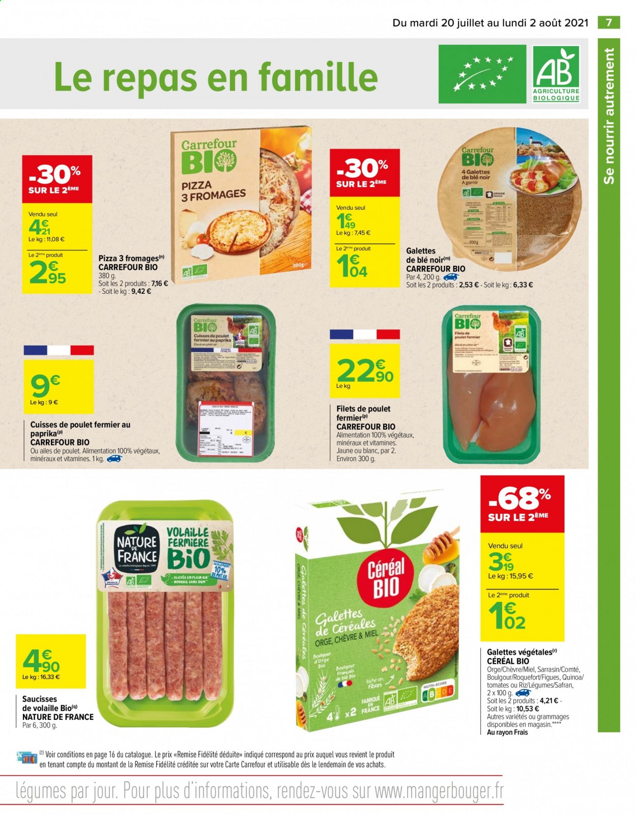Catalogue Carrefour Hypermarchés - 20/07/2021 - 02/08/2021. Page 7