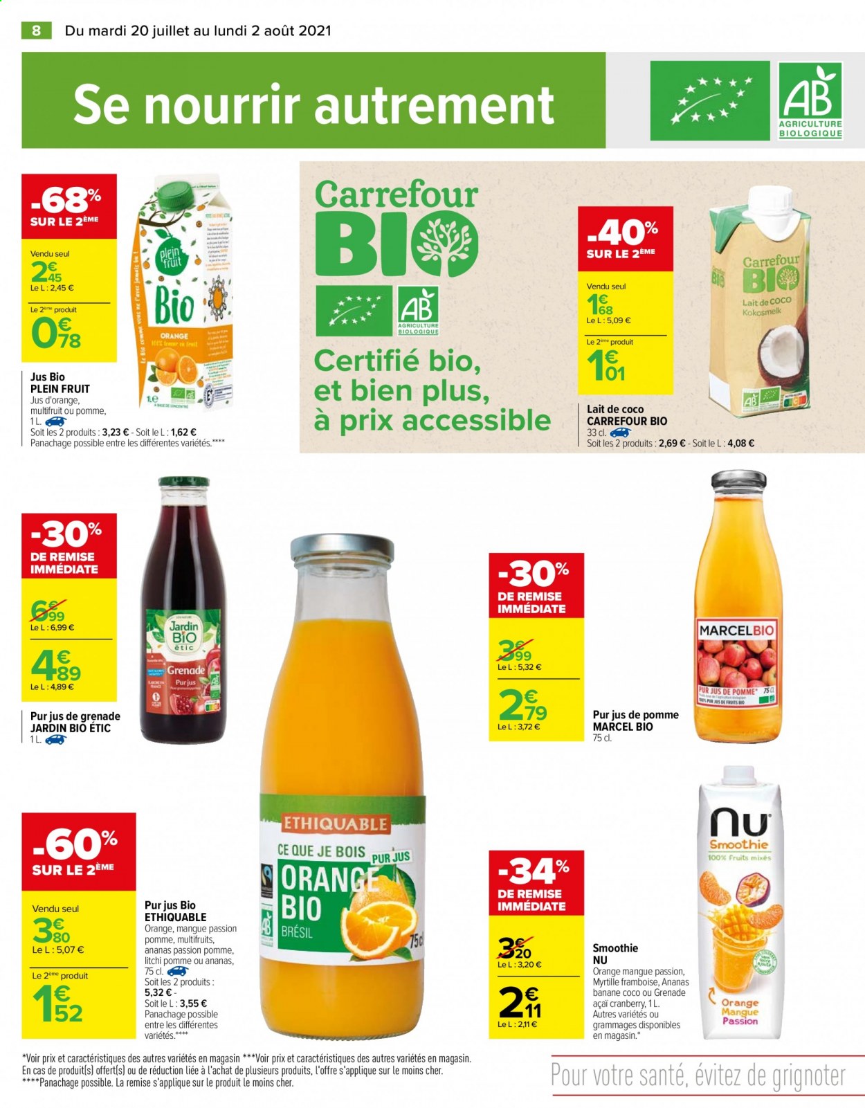 Catalogue Carrefour Hypermarchés - 20/07/2021 - 02/08/2021. Page 8
