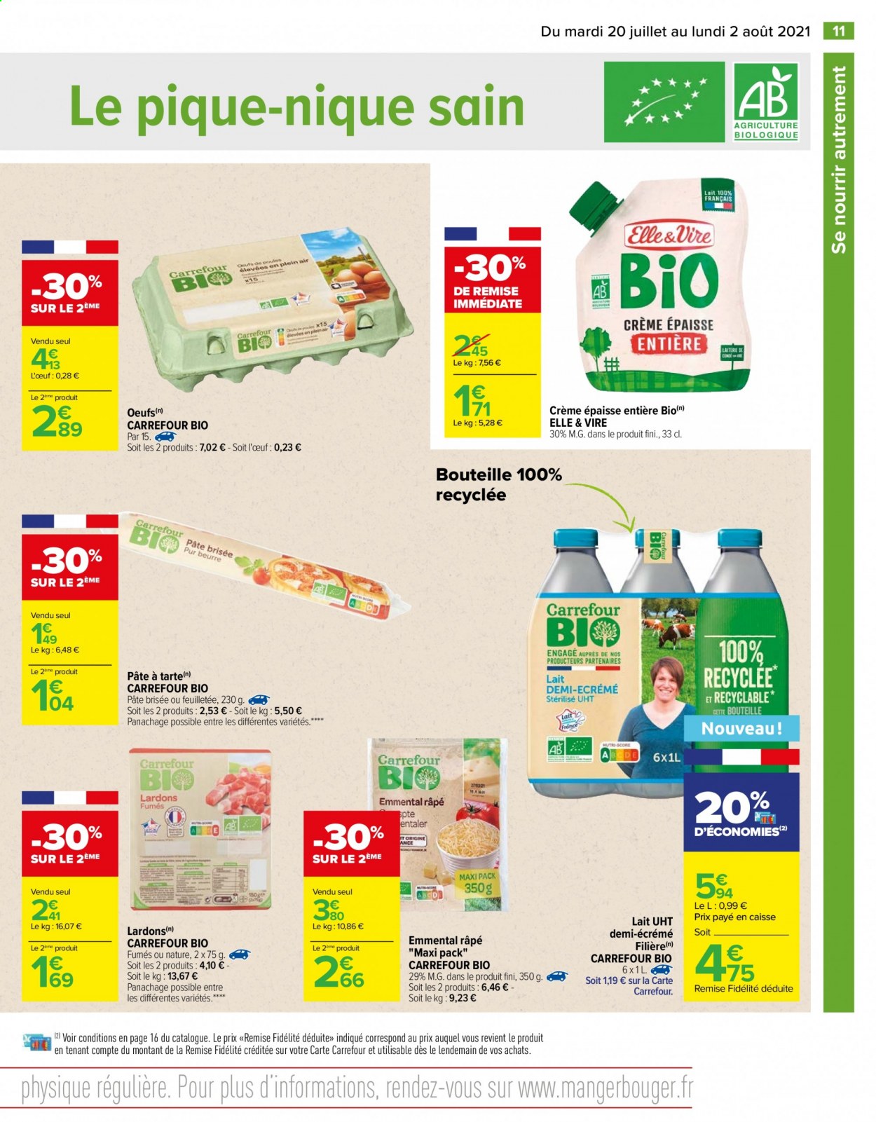 Catalogue Carrefour Hypermarchés - 20/07/2021 - 02/08/2021. Page 11