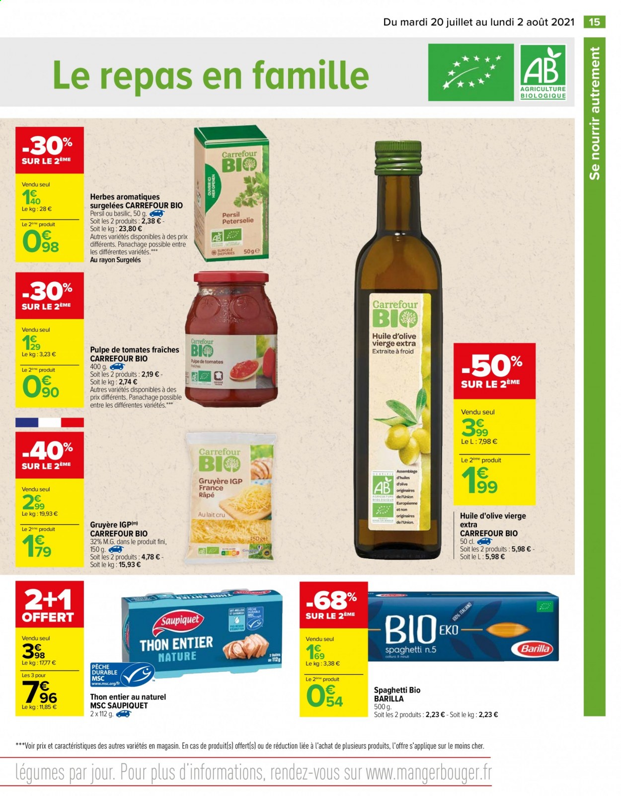 Catalogue Carrefour Hypermarchés - 20/07/2021 - 02/08/2021. Page 15