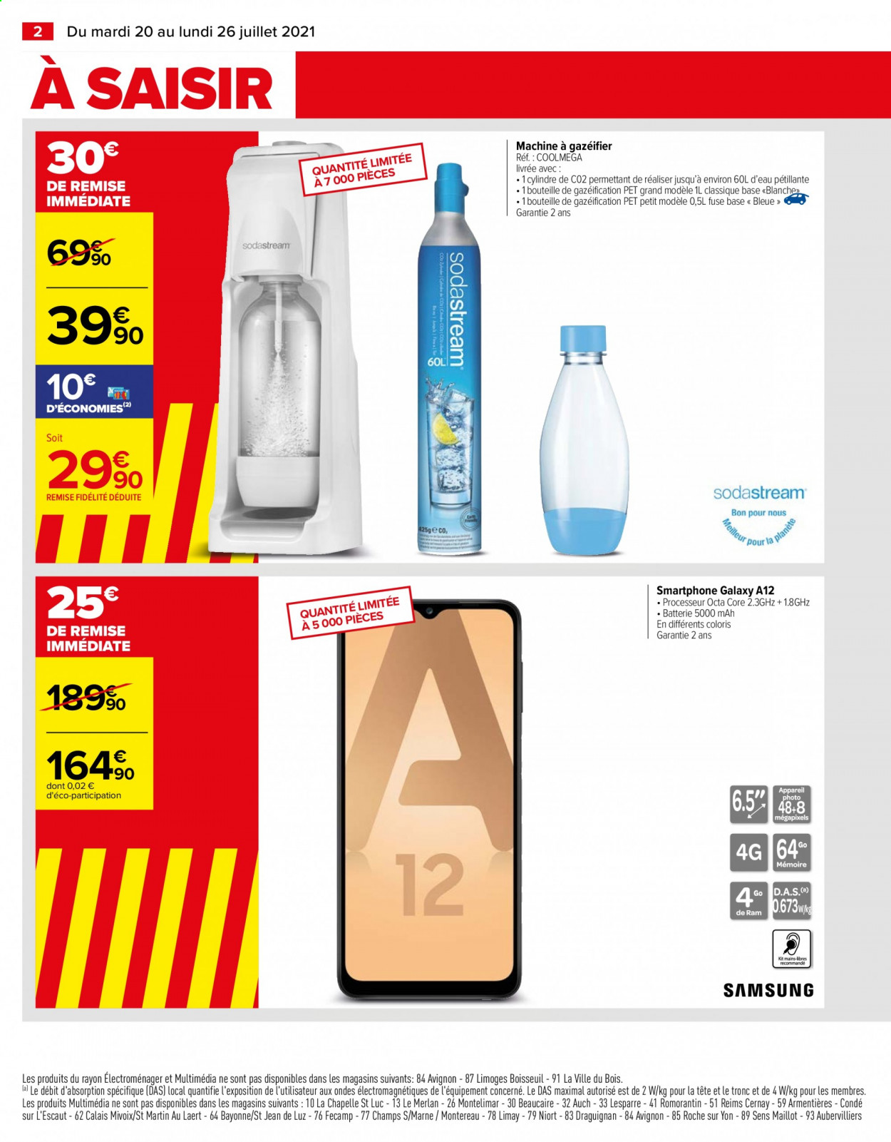 Catalogue Carrefour Hypermarchés - 20/07/2021 - 26/07/2021. Page 3