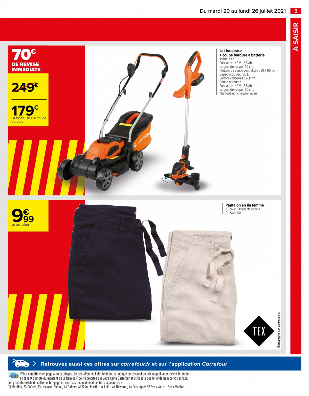 Catalogue Carrefour Hypermarchés - 20/07/2021 - 26/07/2021. Page 4