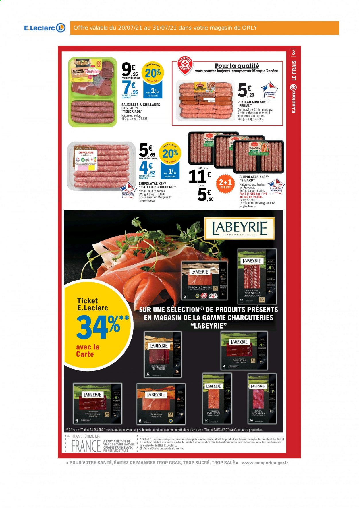 Catalogue E.Leclerc - 20/07/2021 - 31/07/2021. Page 3