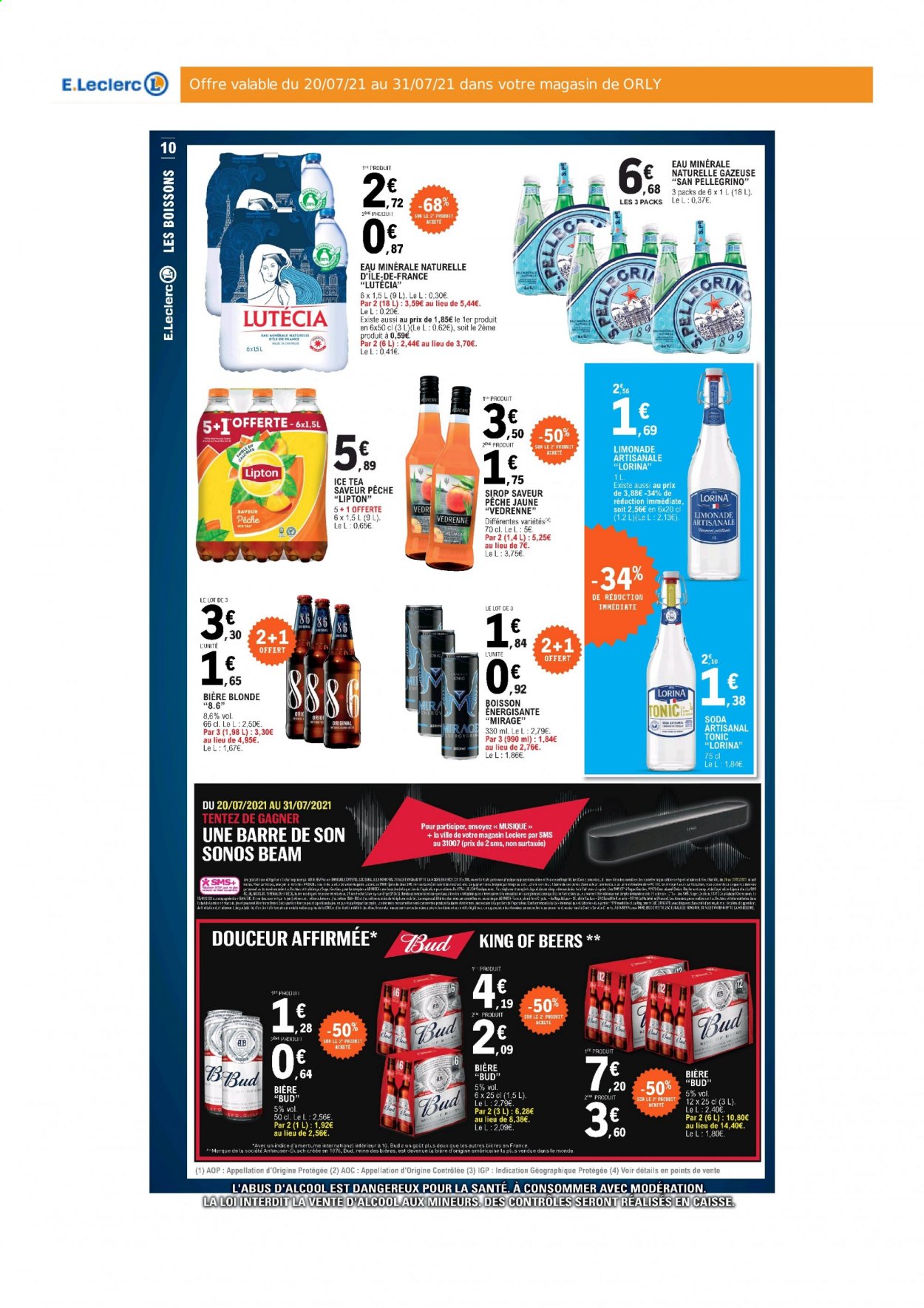 Catalogue E.Leclerc - 20/07/2021 - 31/07/2021. Page 10