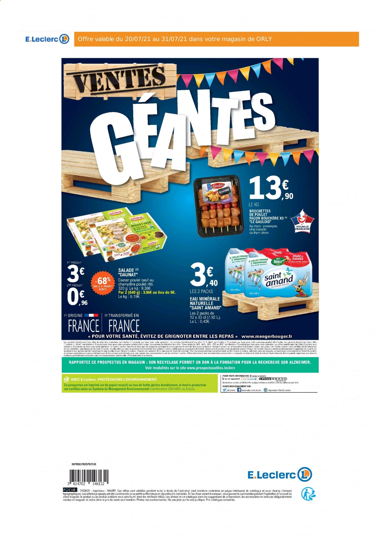 Catalogue E.Leclerc - 20/07/2021 - 31/07/2021. Page 16