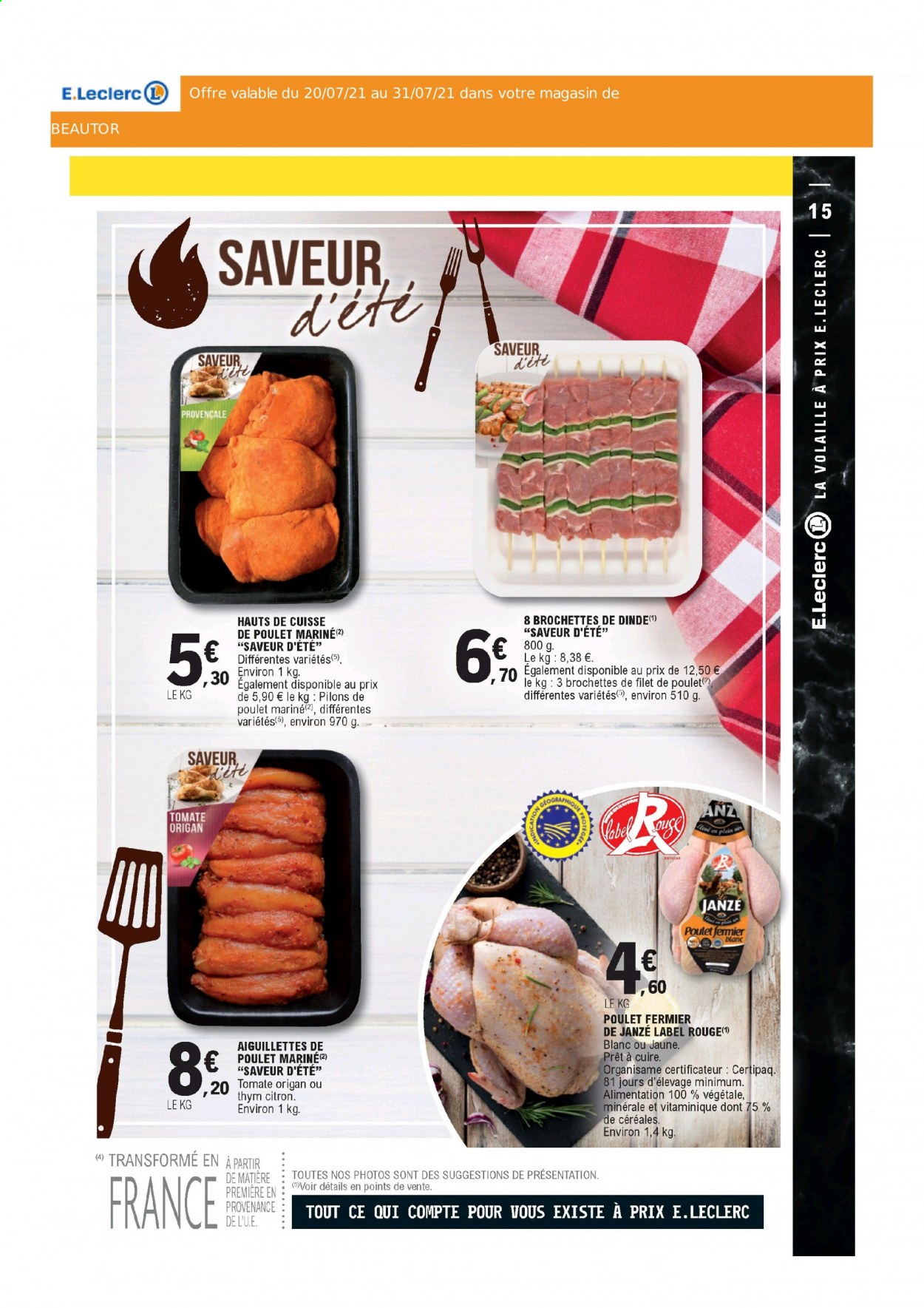 Catalogue E.Leclerc - 20/07/2021 - 31/07/2021. Page 15