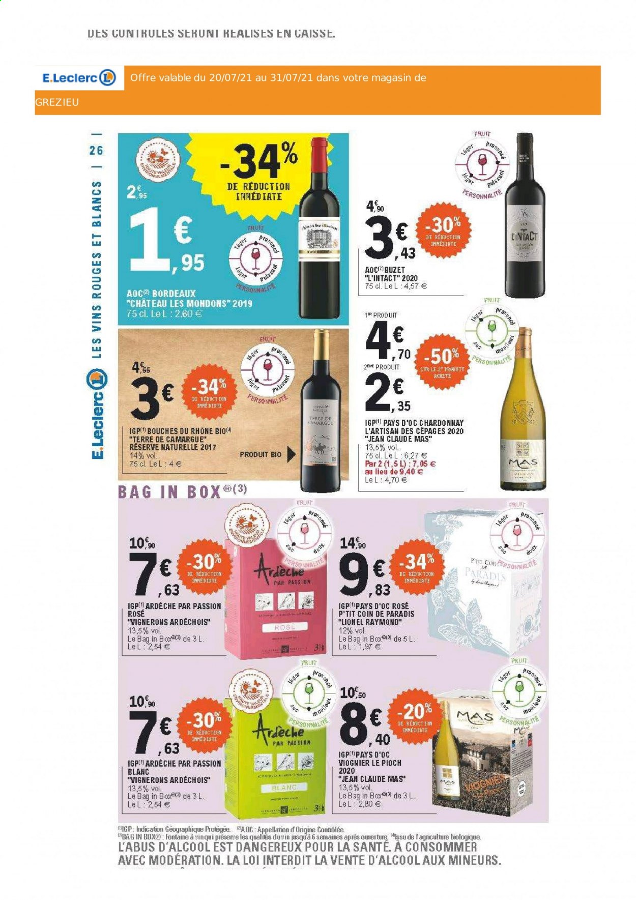 Catalogue E.Leclerc - 20/07/2021 - 31/07/2021. Page 26