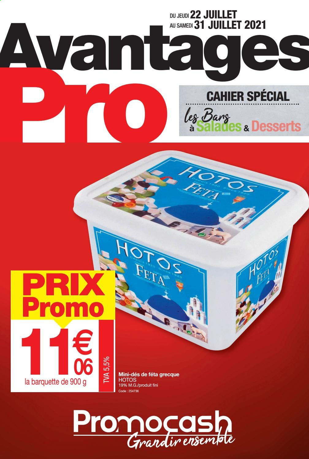 Catalogue Promocash - 22/07/2021 - 31/07/2021. Page 1
