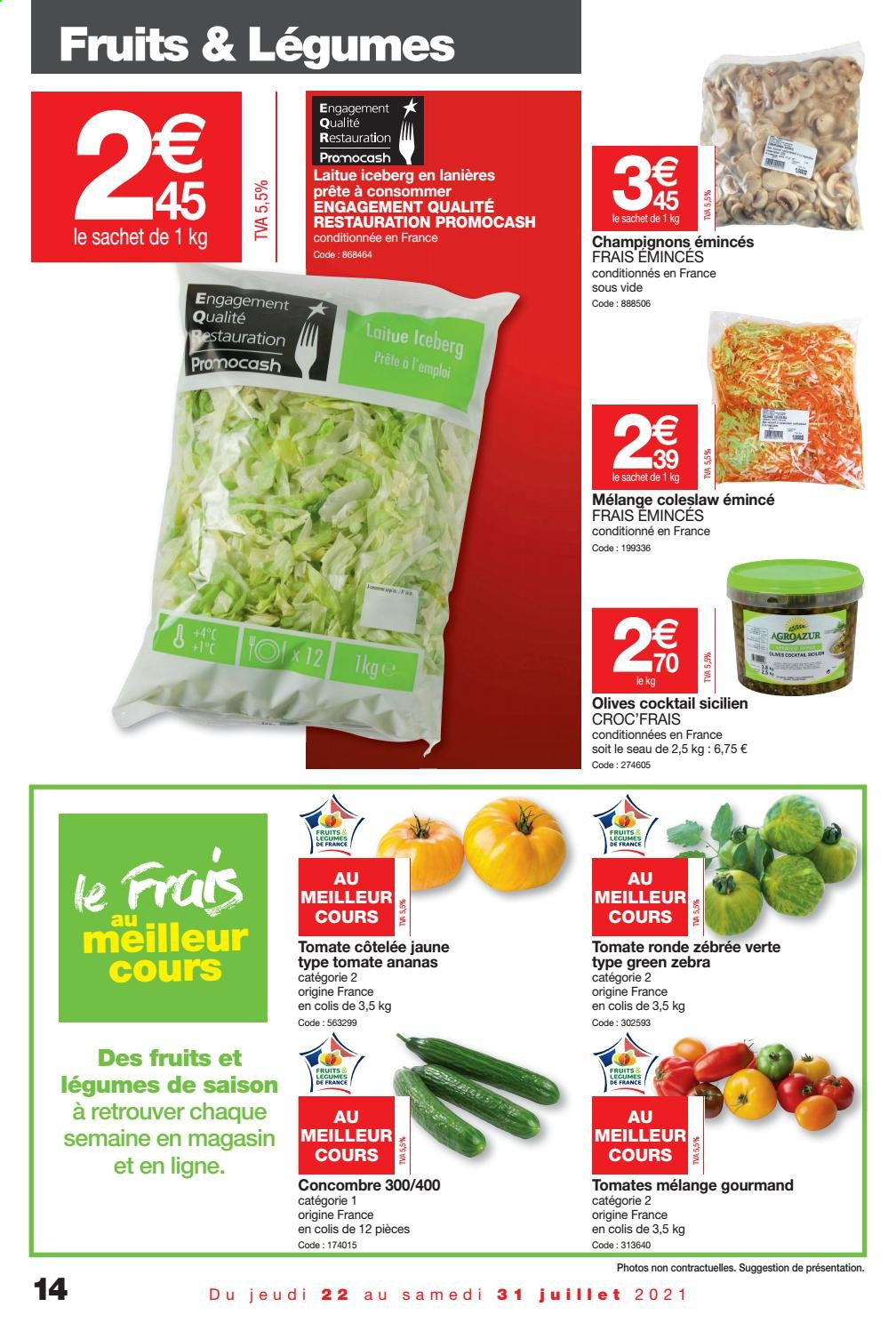 Catalogue Promocash - 22/07/2021 - 31/07/2021. Page 14