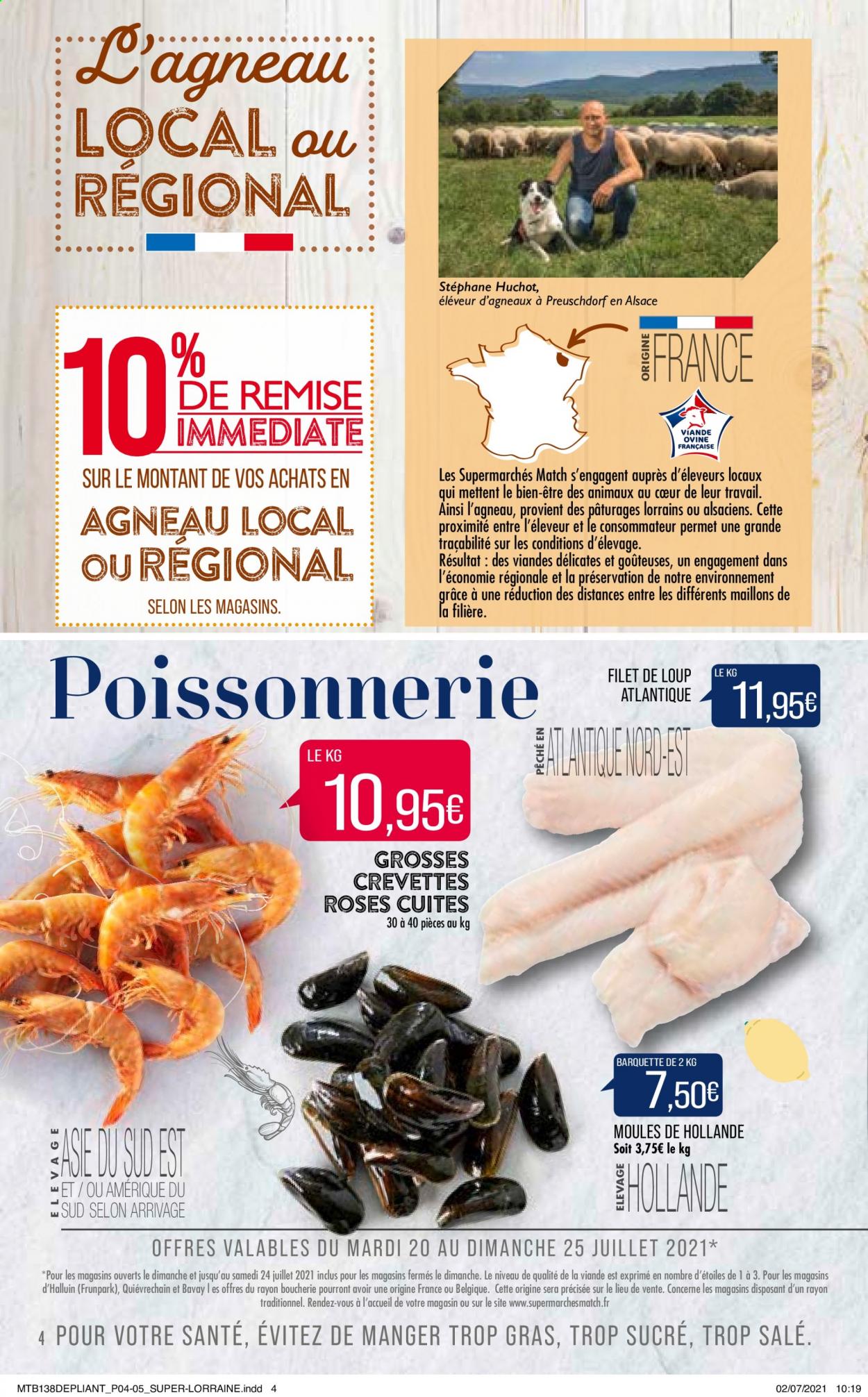 Catalogue Supermarché Match - 20/07/2021 - 25/07/2021. Page 4