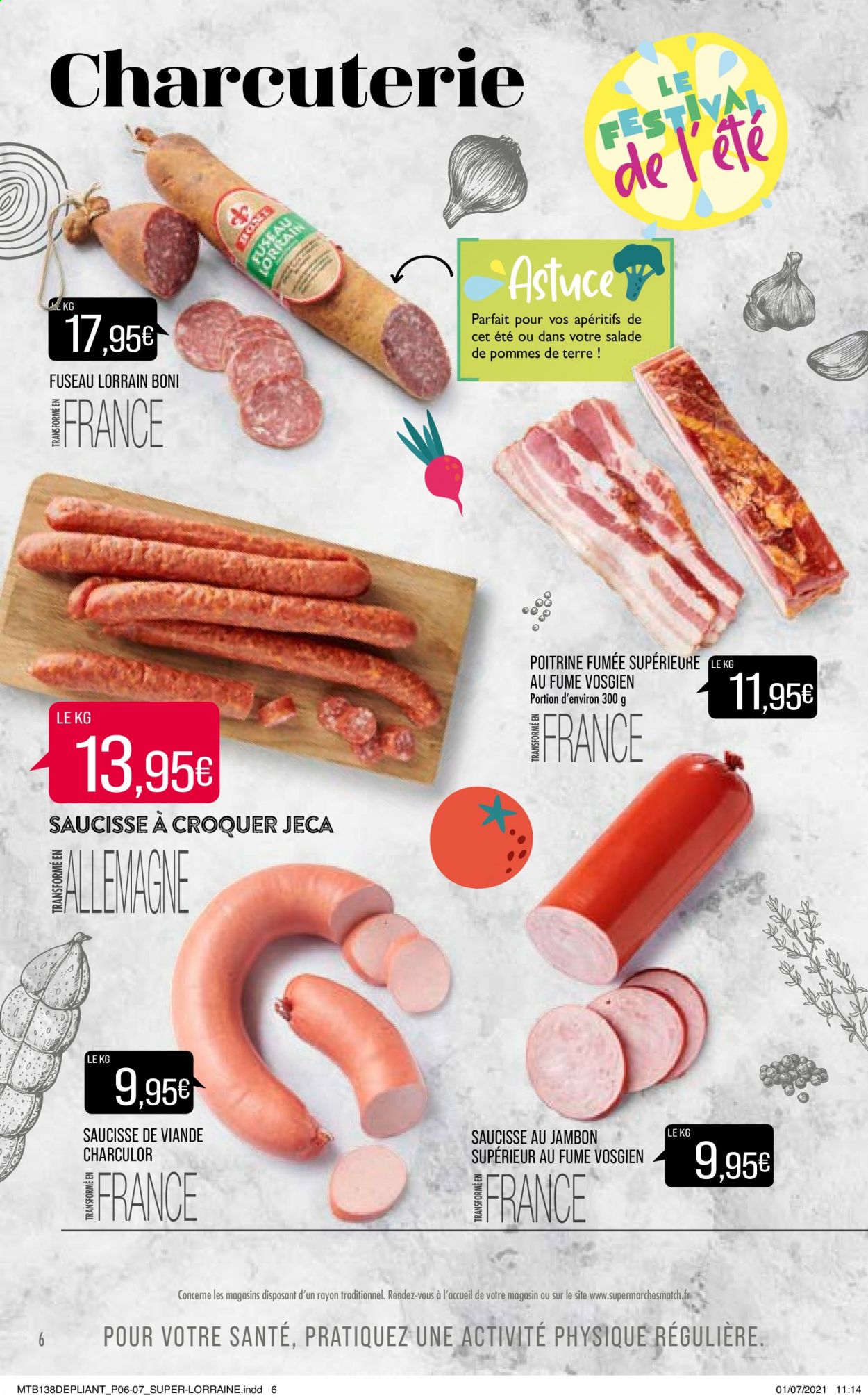 Catalogue Supermarché Match - 20/07/2021 - 25/07/2021. Page 6