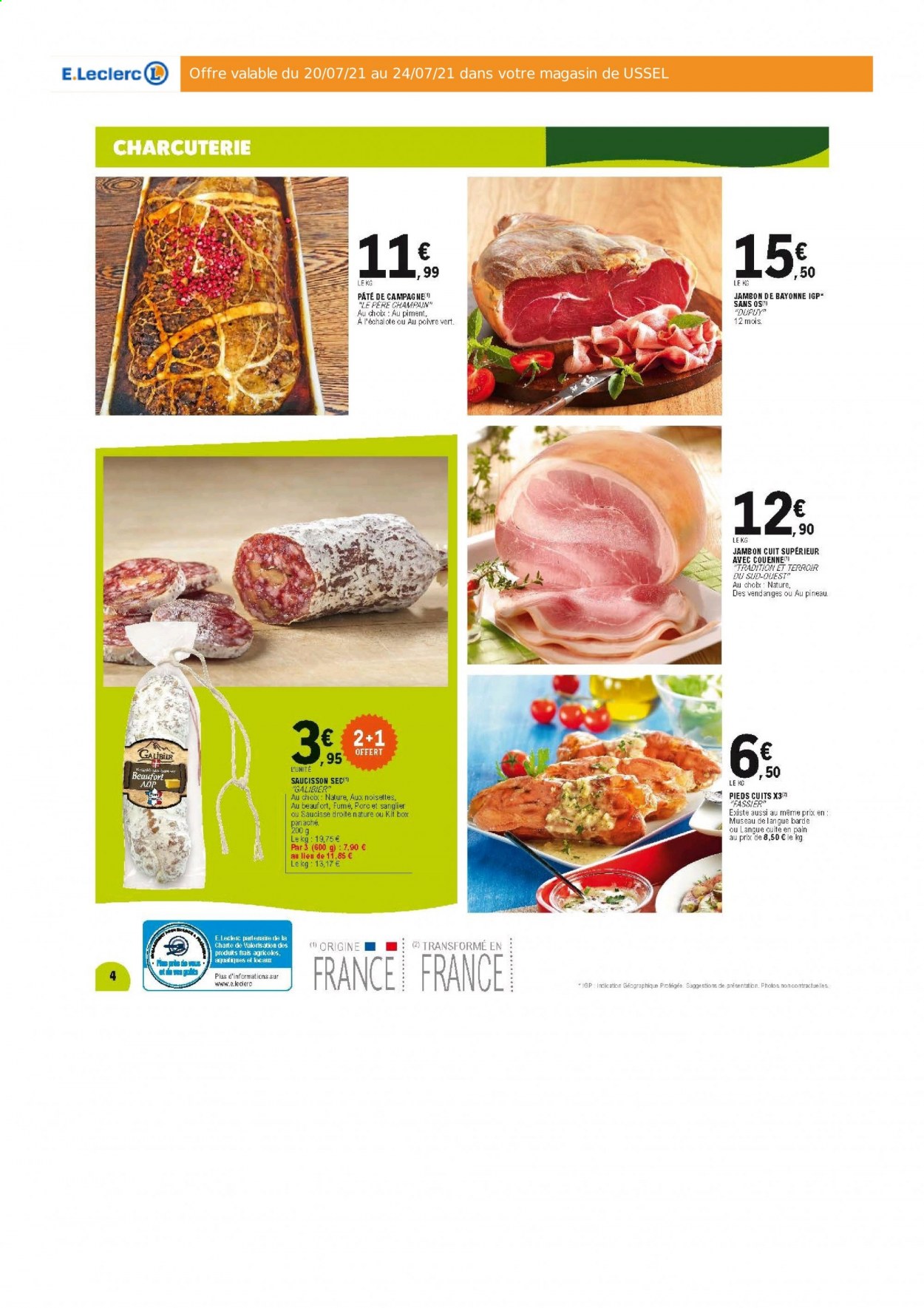 Catalogue E.Leclerc - 20/07/2021 - 24/07/2021. Page 4
