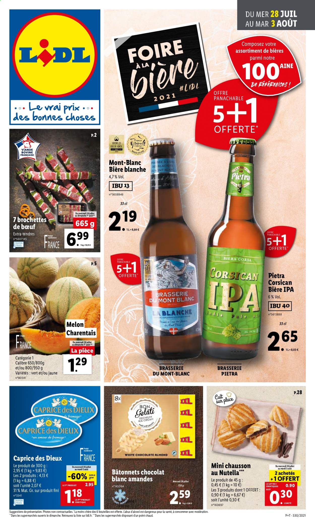 Catalogue Lidl - 28/07/2021 - 03/08/2021. Page 1