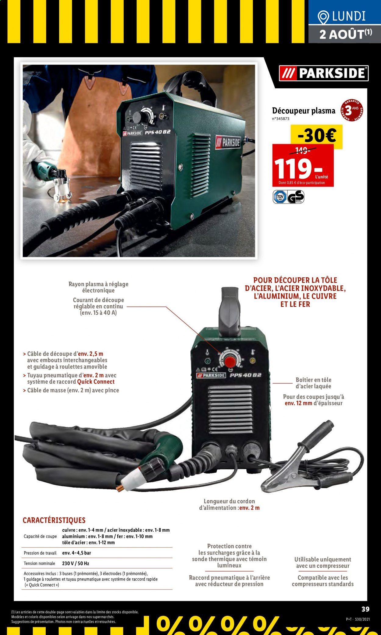 Catalogue Lidl - 28/07/2021 - 03/08/2021. Page 45