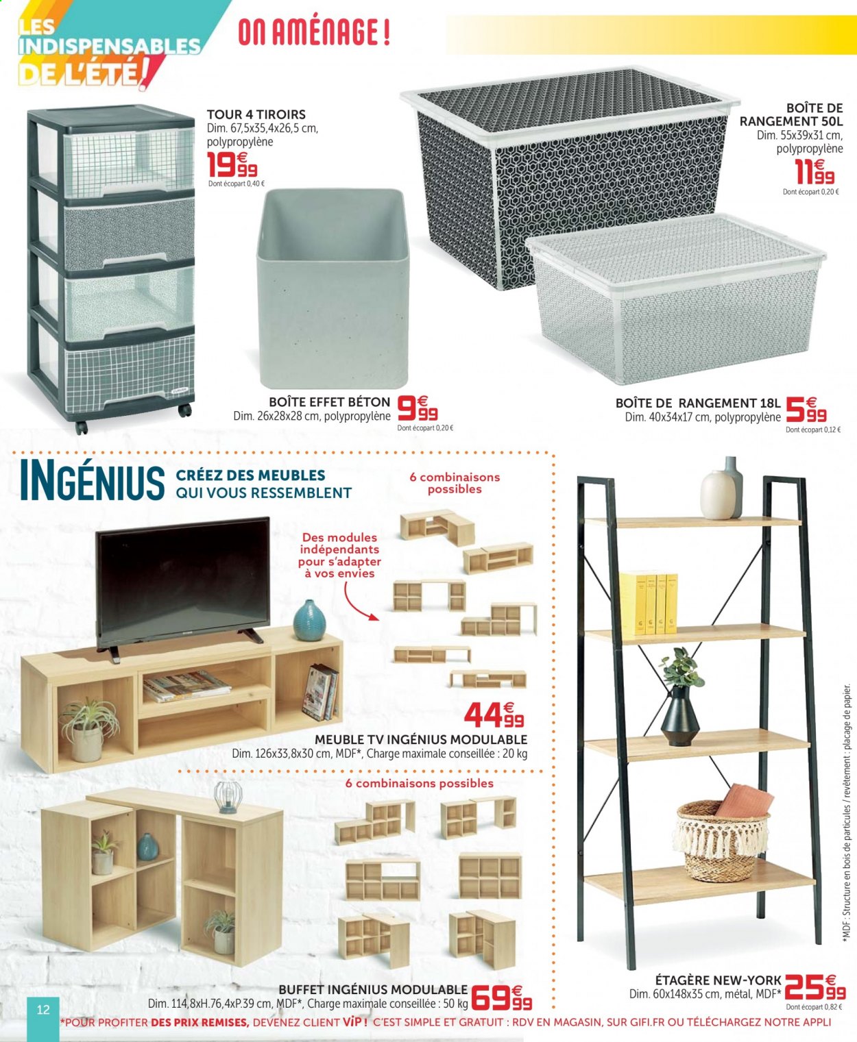 Catalogue GiFi - 20/07/2021 - 28/07/2021. Page 12