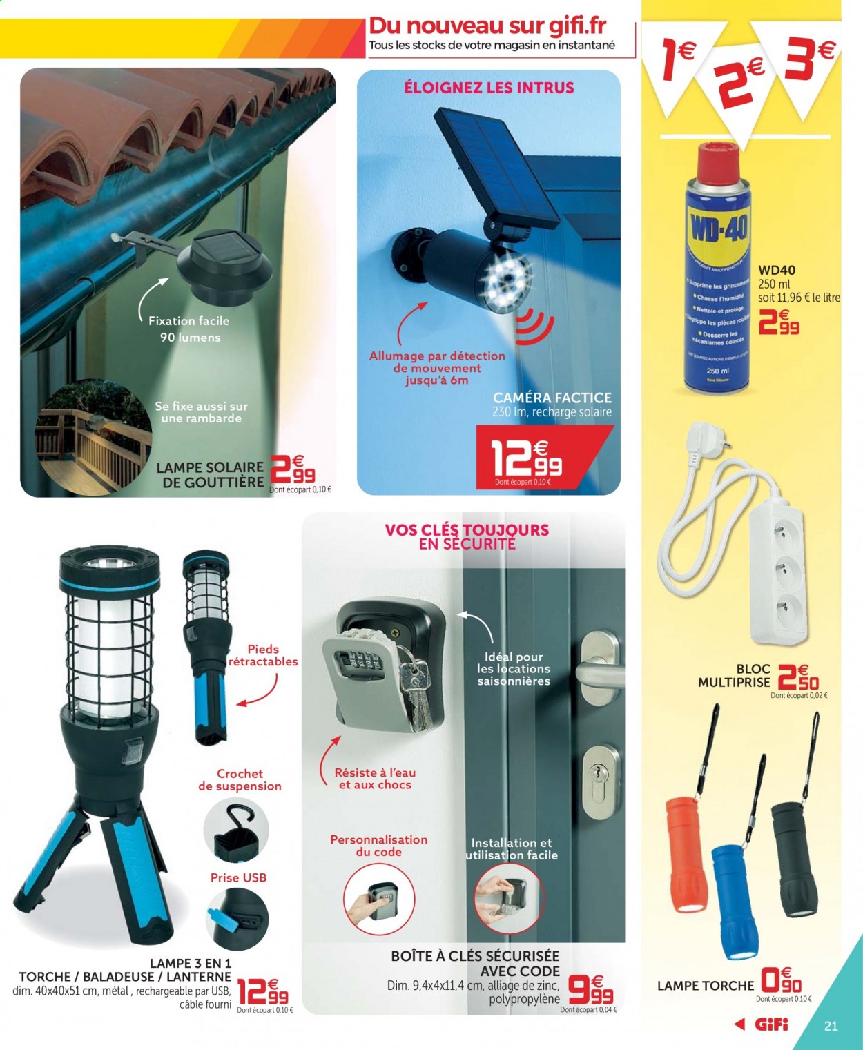 Catalogue GiFi - 20/07/2021 - 28/07/2021. Page 21