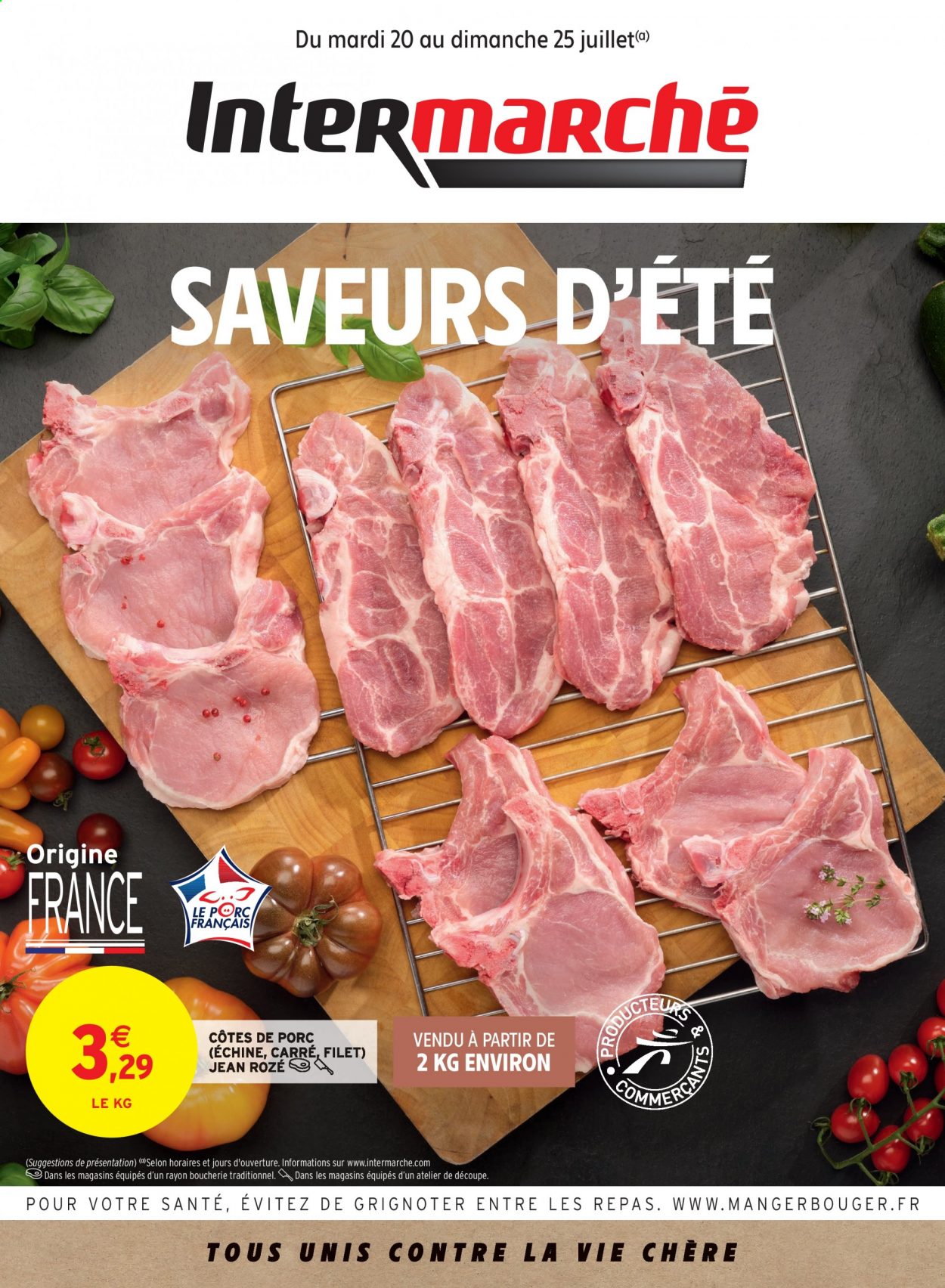 Catalogue Intermarché - 20/07/2021 - 25/07/2021. Page 1