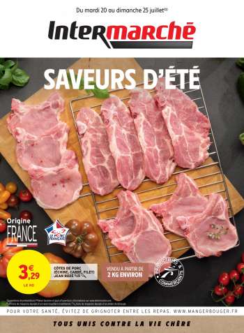 Catalogue Intermarché - 20.07.2021 - 25.07.2021.