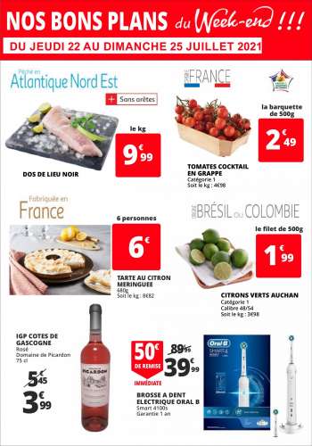 Catalogue Auchan - 21.07.2021 - 24.07.2021.