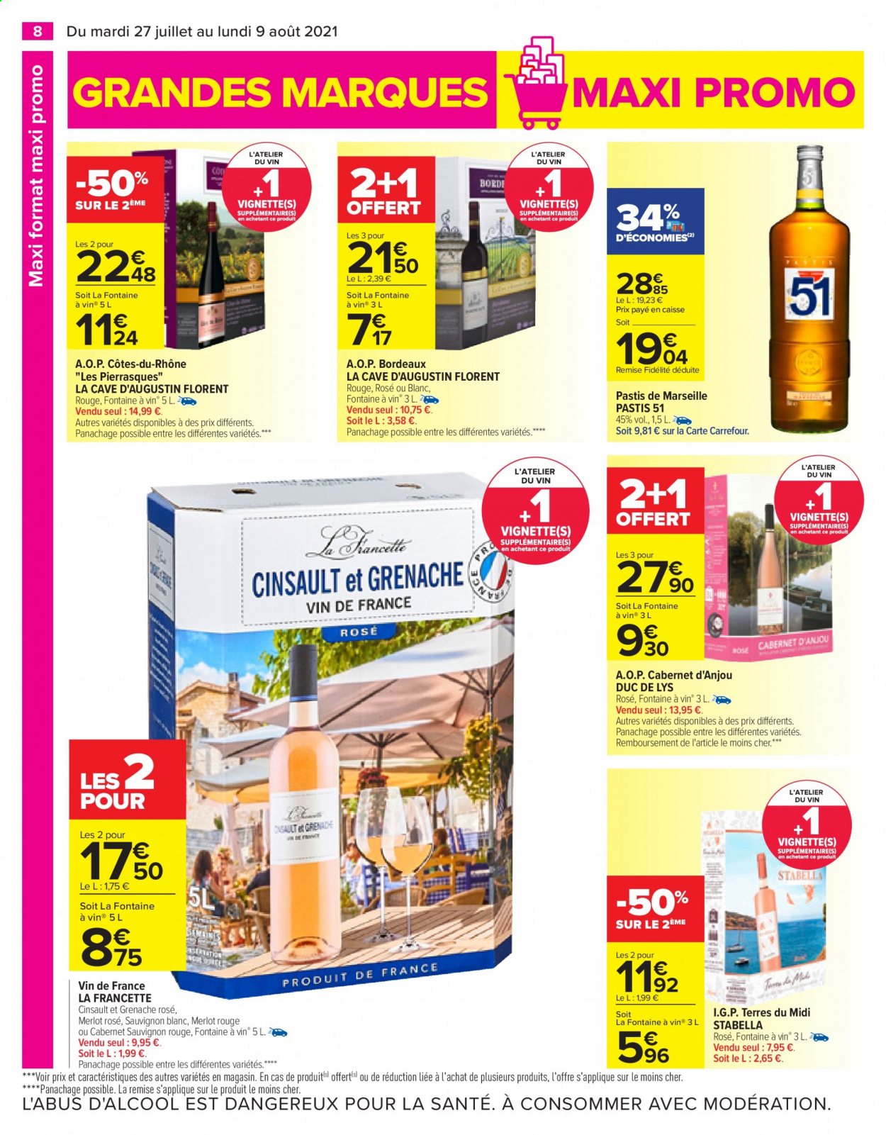 Catalogue Carrefour Hypermarchés - 27/07/2021 - 09/08/2021. Page 8