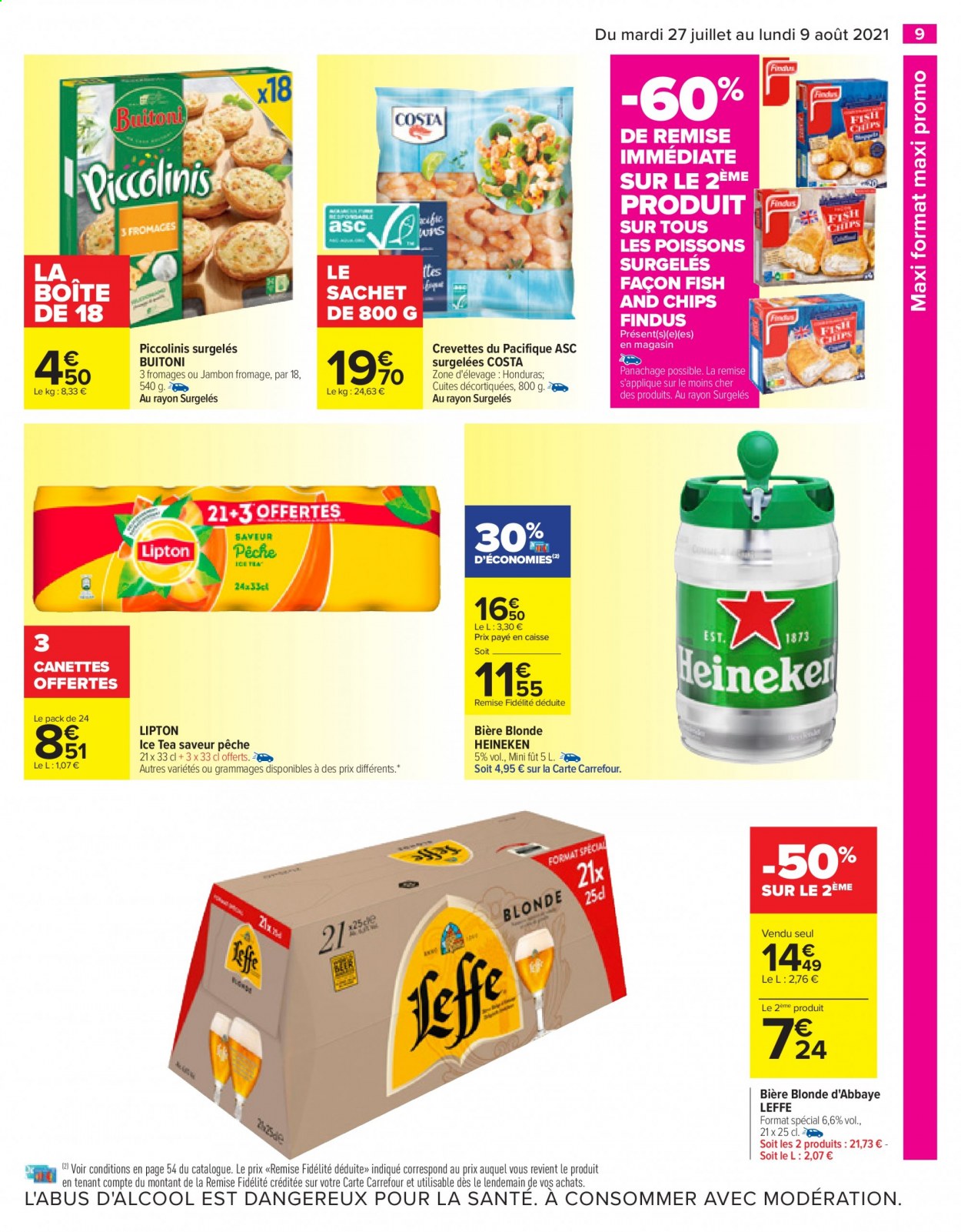Catalogue Carrefour Hypermarchés - 27/07/2021 - 09/08/2021. Page 9