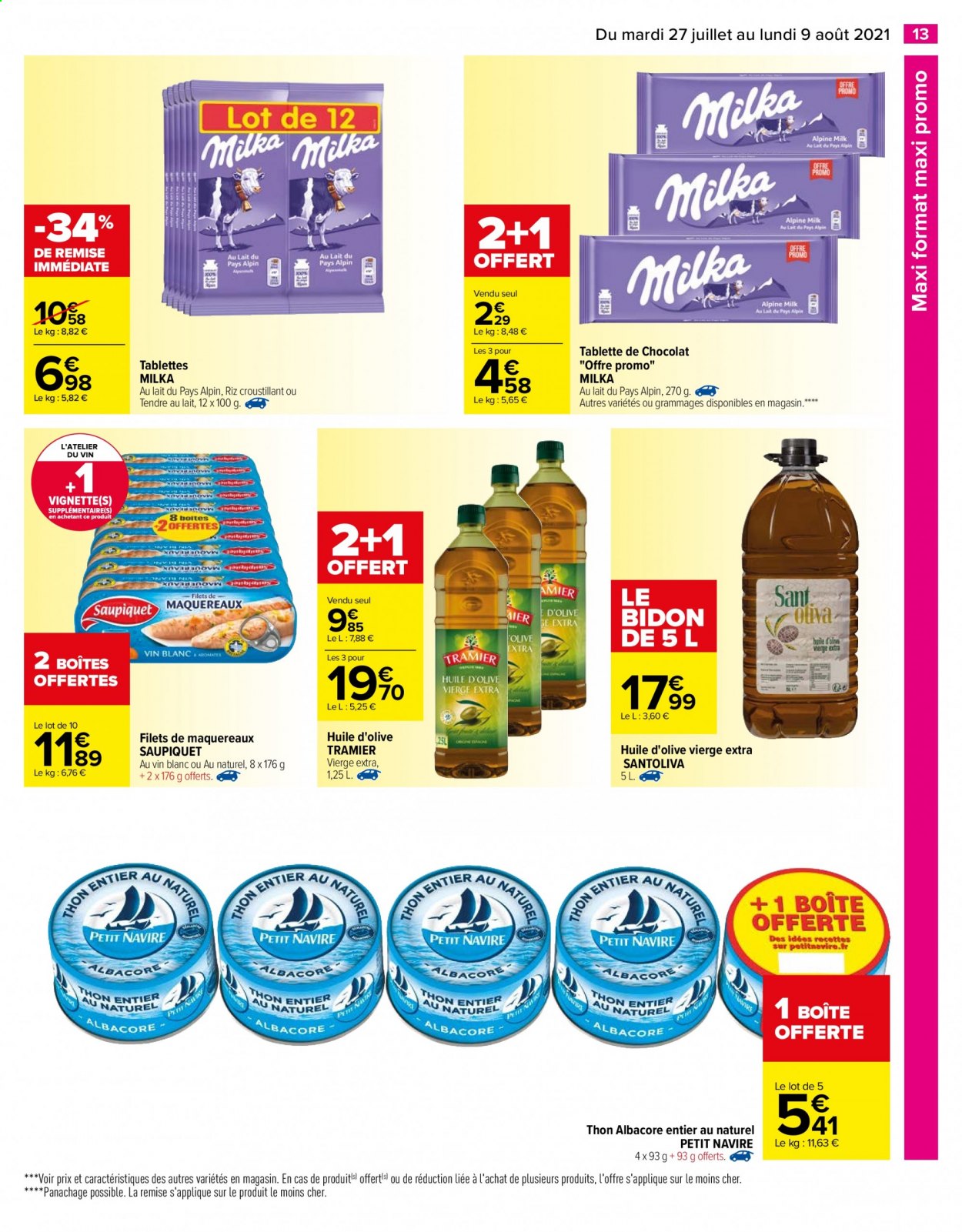 Catalogue Carrefour Hypermarchés - 27/07/2021 - 09/08/2021. Page 13