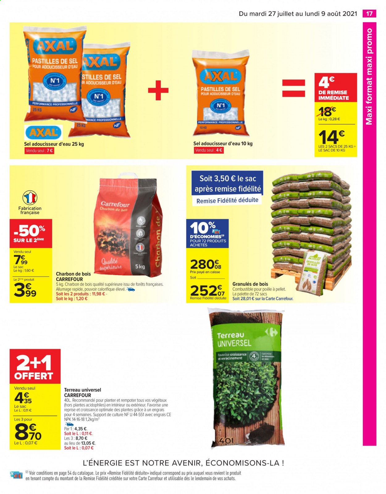 Catalogue Carrefour Hypermarchés - 27/07/2021 - 09/08/2021. Page 17