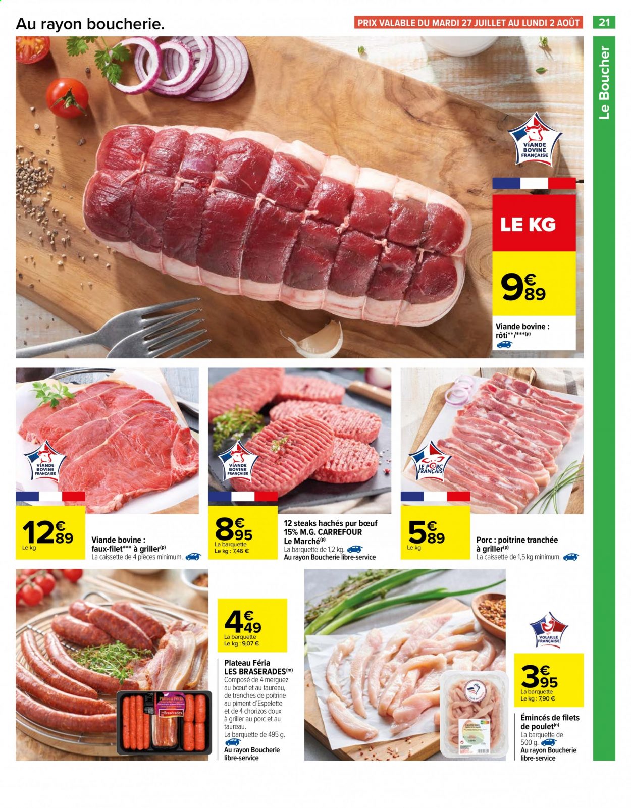 Catalogue Carrefour Hypermarchés - 27/07/2021 - 09/08/2021. Page 21