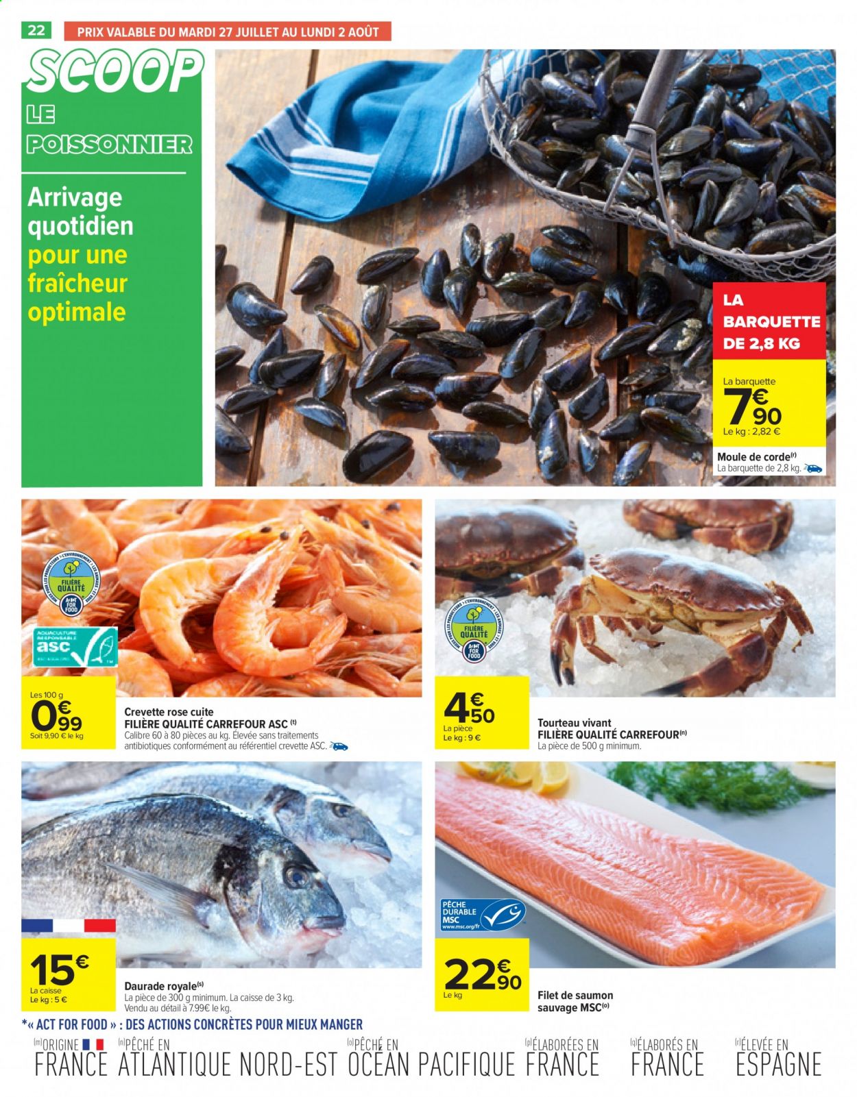 Catalogue Carrefour Hypermarchés - 27/07/2021 - 09/08/2021. Page 22