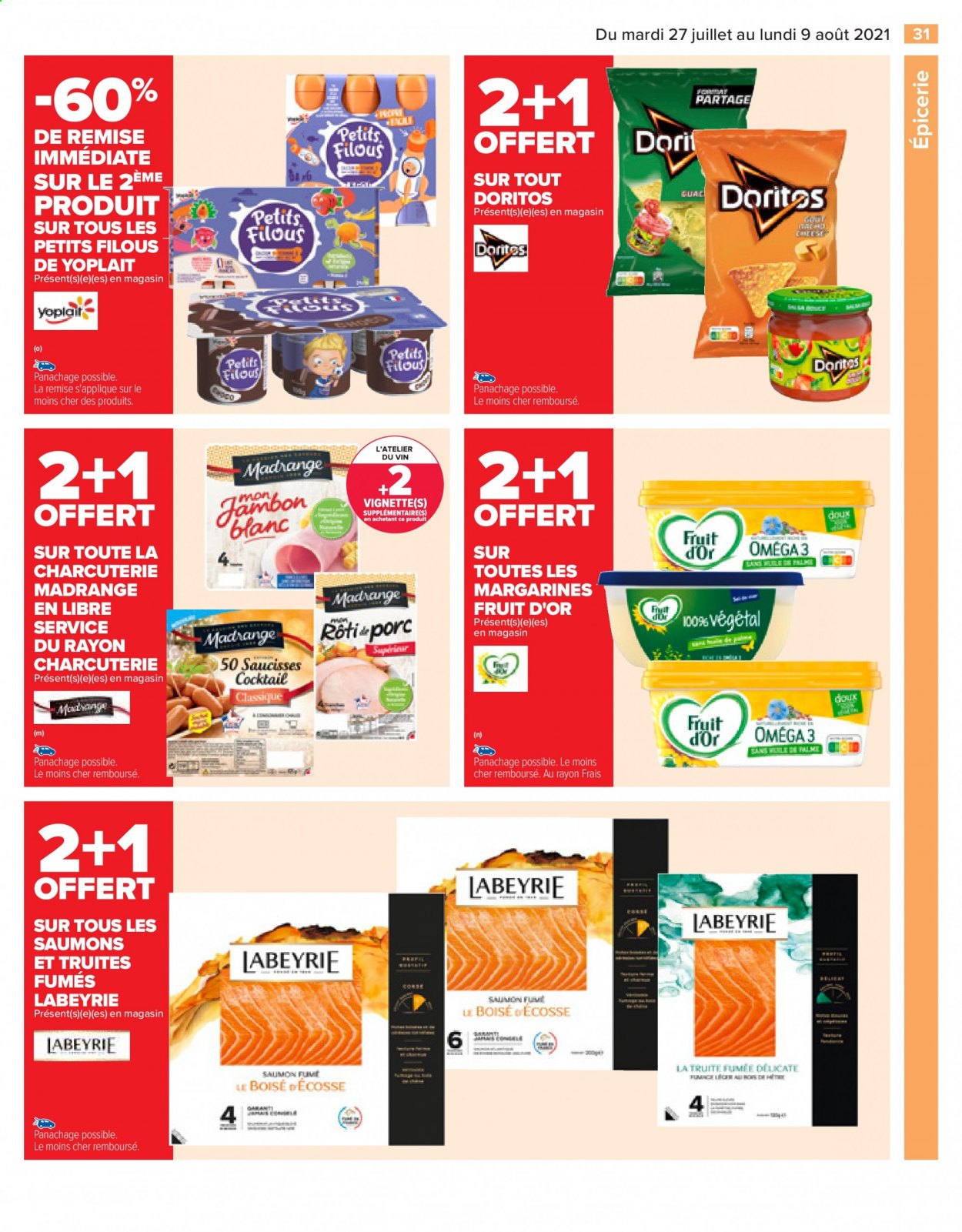 Catalogue Carrefour Hypermarchés - 27/07/2021 - 09/08/2021. Page 31