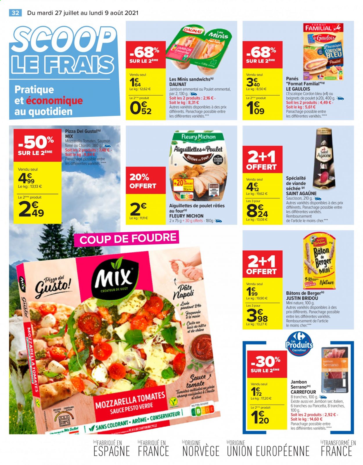 Catalogue Carrefour Hypermarchés - 27/07/2021 - 09/08/2021. Page 32