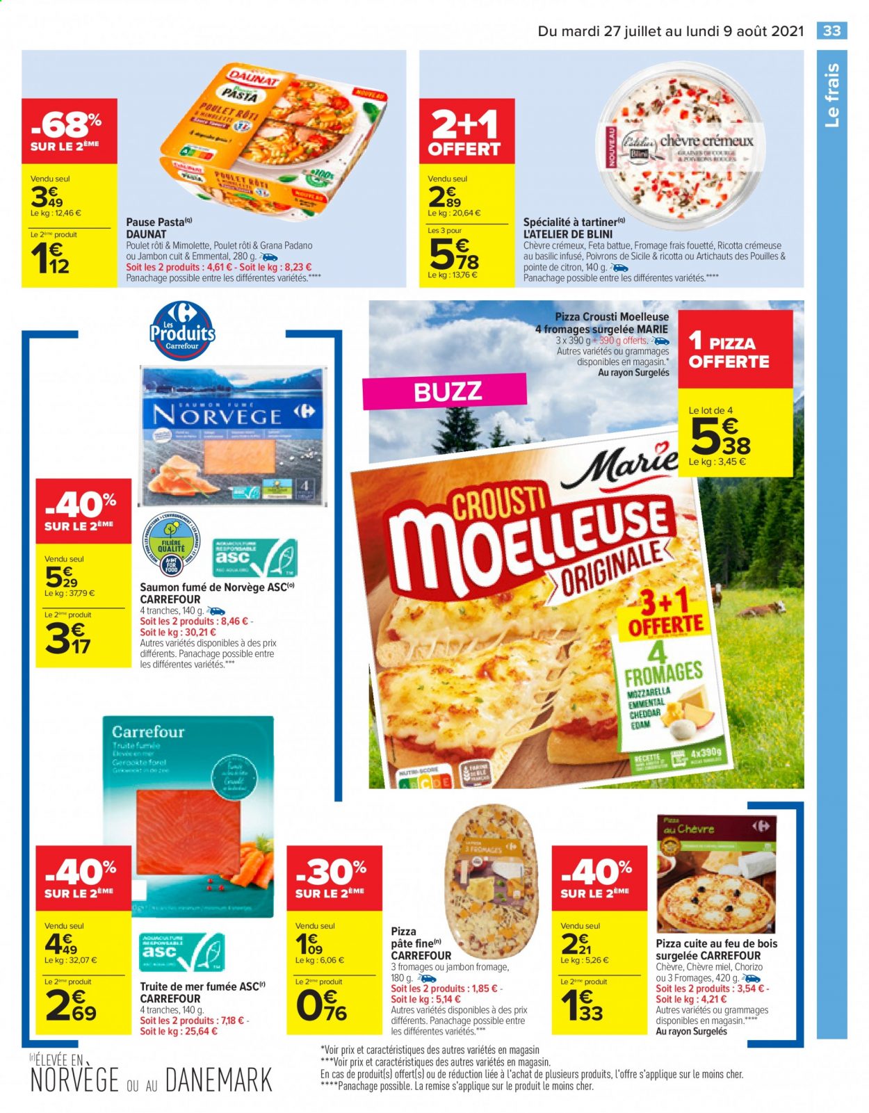 Catalogue Carrefour Hypermarchés - 27/07/2021 - 09/08/2021. Page 33