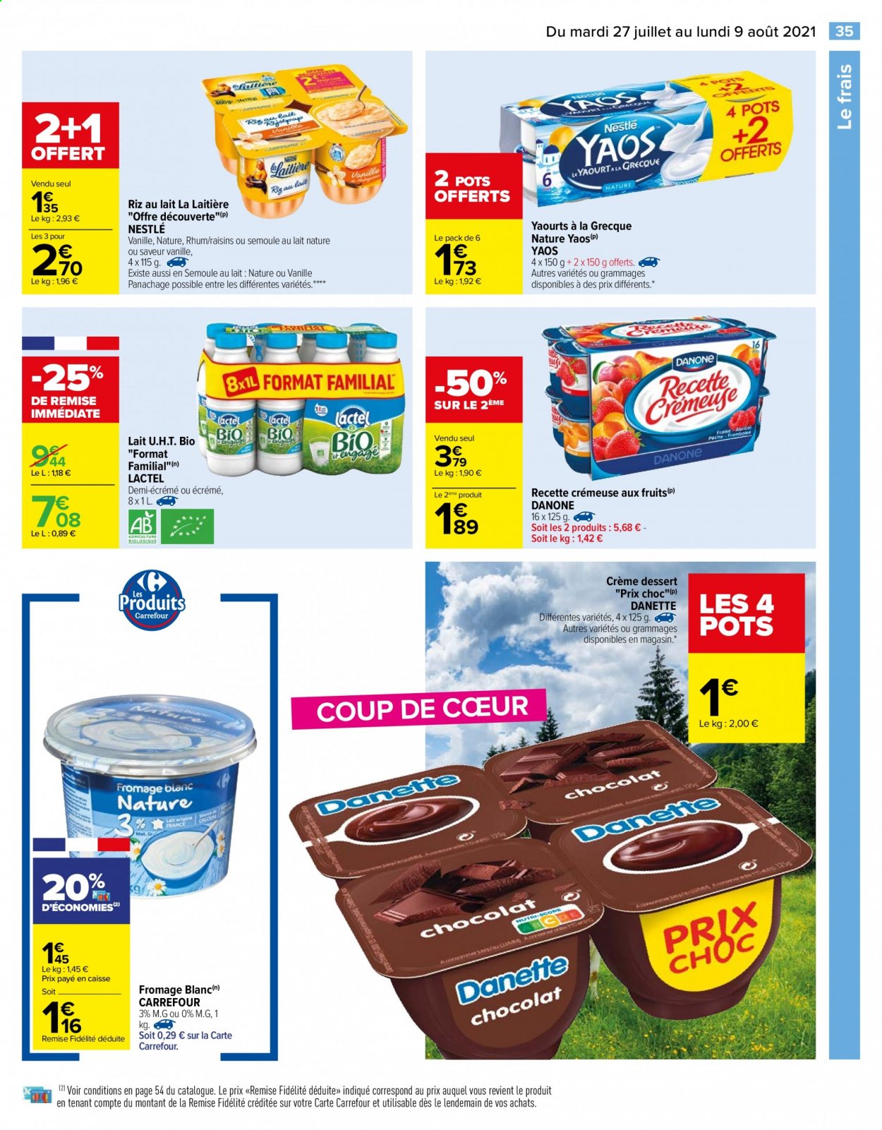 Catalogue Carrefour Hypermarchés - 27/07/2021 - 09/08/2021. Page 35