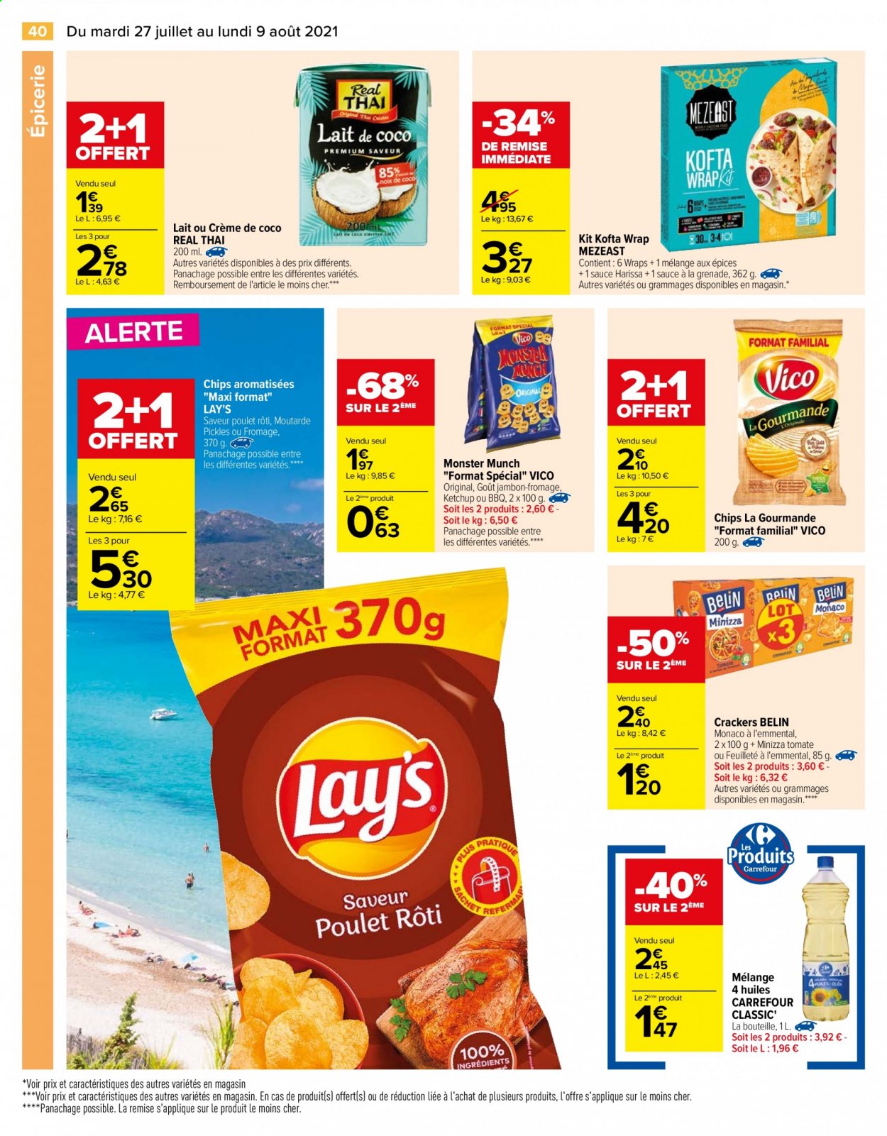 Catalogue Carrefour Hypermarchés - 27/07/2021 - 09/08/2021. Page 40