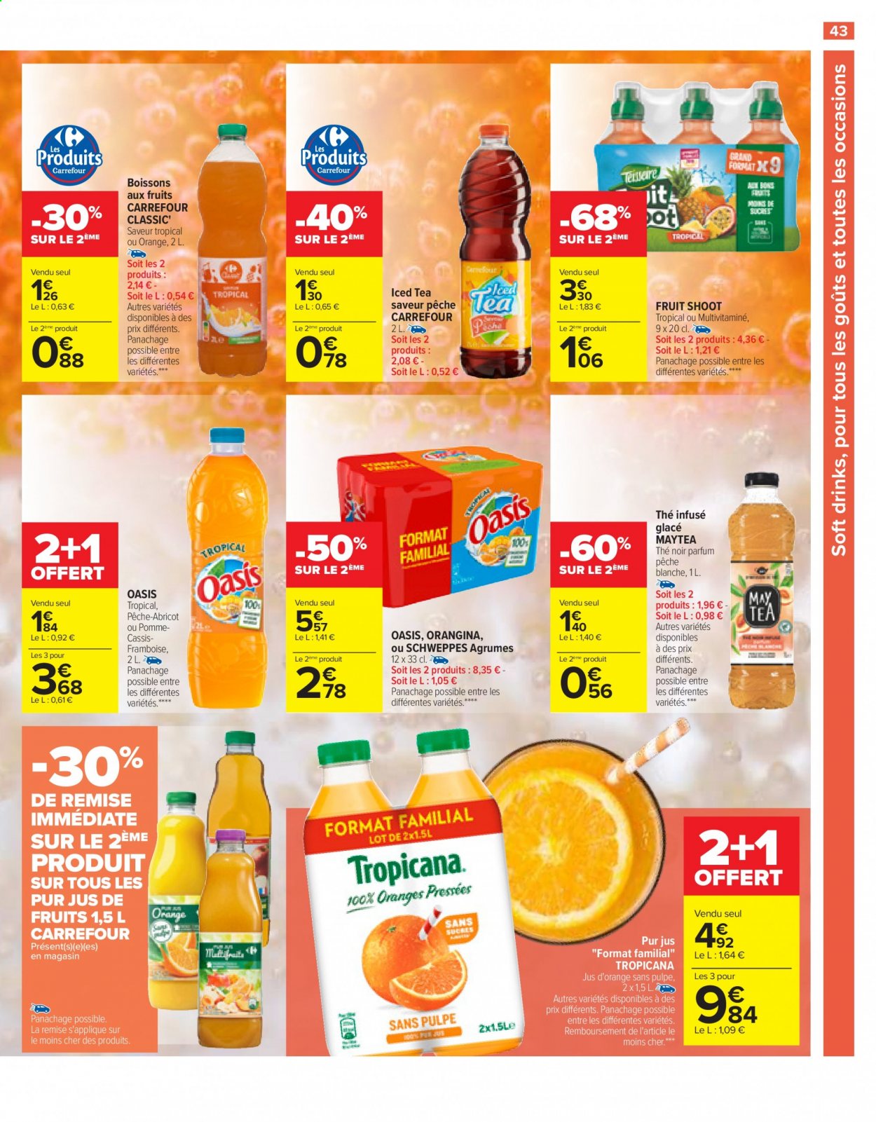 Catalogue Carrefour Hypermarchés - 27/07/2021 - 09/08/2021. Page 43